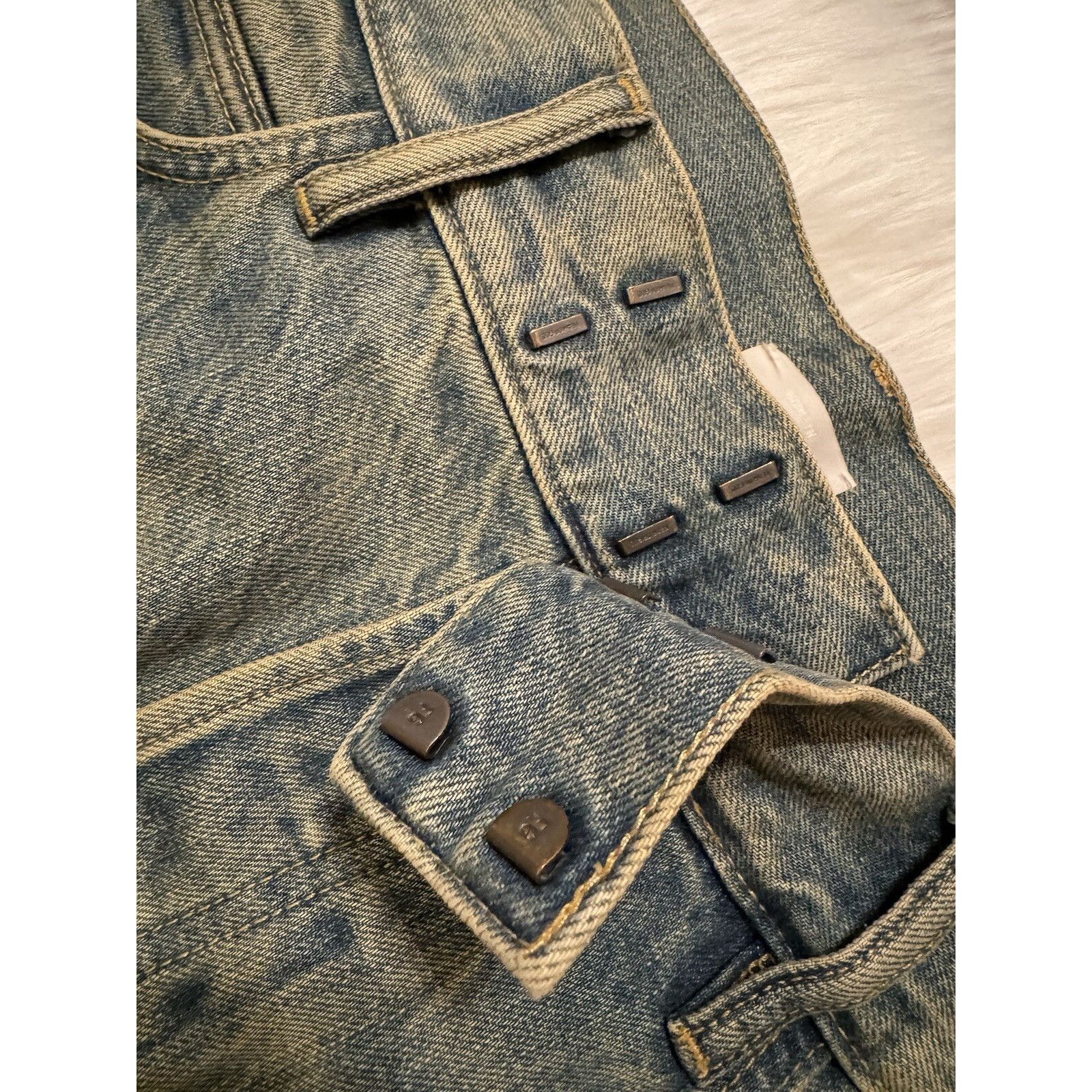 Ermenegildo Zegna × Fear of God Fear Of God x Ermenegildo Zegna Denim Jeans Light Blue 32 Size US 32 / EU 48 - 5 Thumbnail