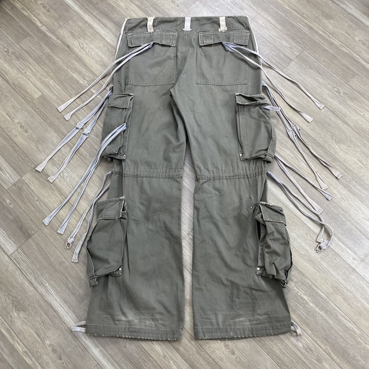Beauty Beast 2000s Crazy Yasiri Bondage Multipocket Punk Lgb Cargo Pants Size US 32 / EU 48 - 15 Thumbnail