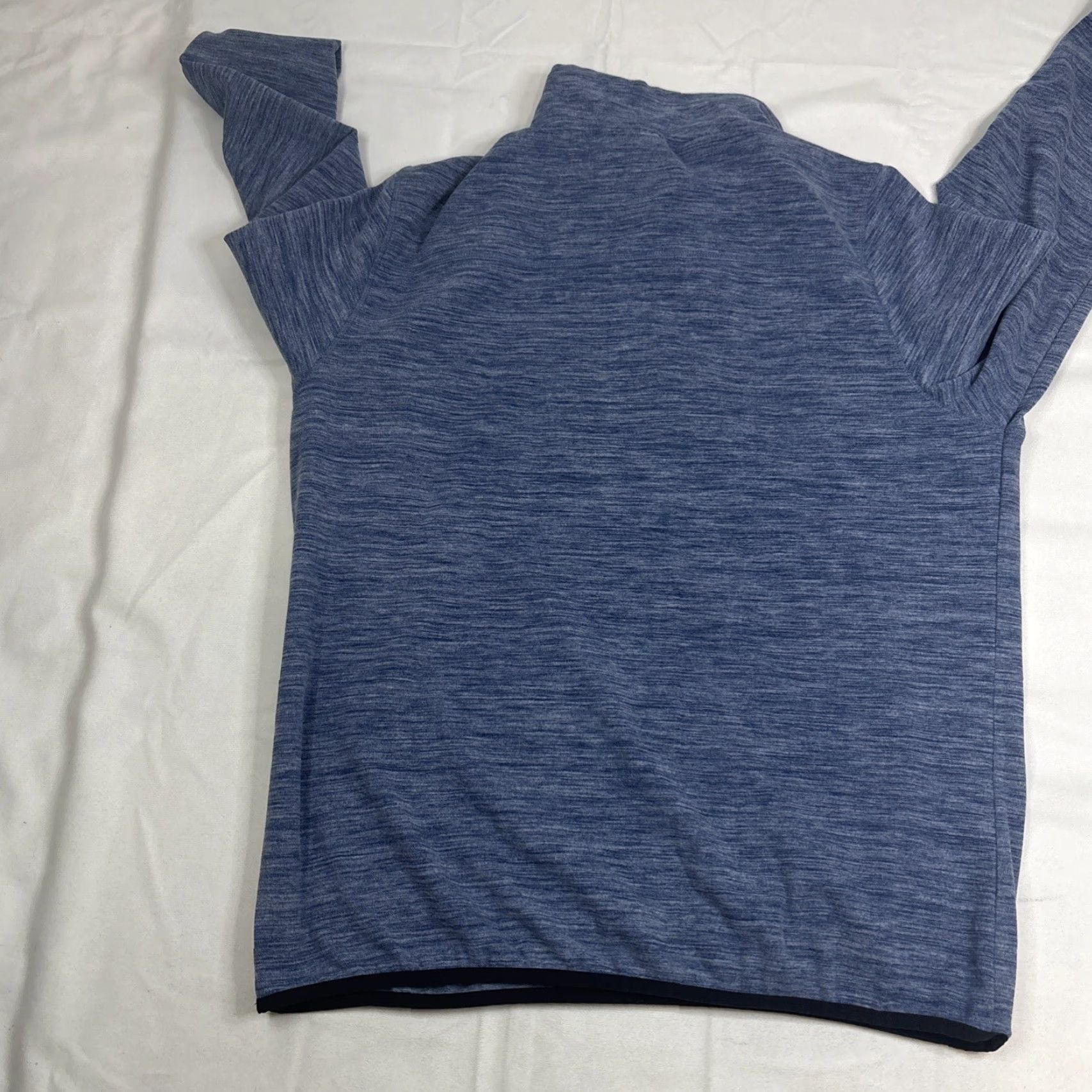 Avalanche Avalanche Mens Large Blue Quarter Zip Sweater Stand Up Collar Casual Size US L / EU 52-54 / 3 - 5 Thumbnail