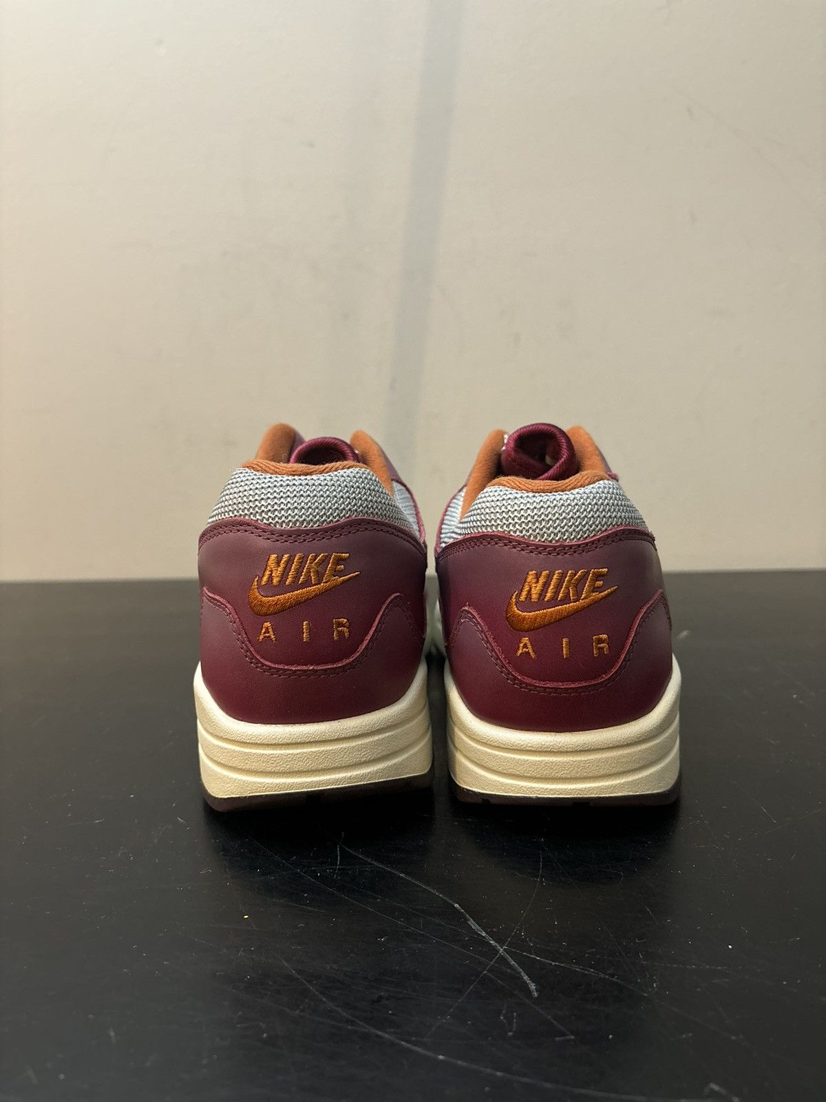 Nike × Patta Nike Air Max 1 Patta Waves Rush Maroon Size US 13 / EU 46 - 5 Thumbnail