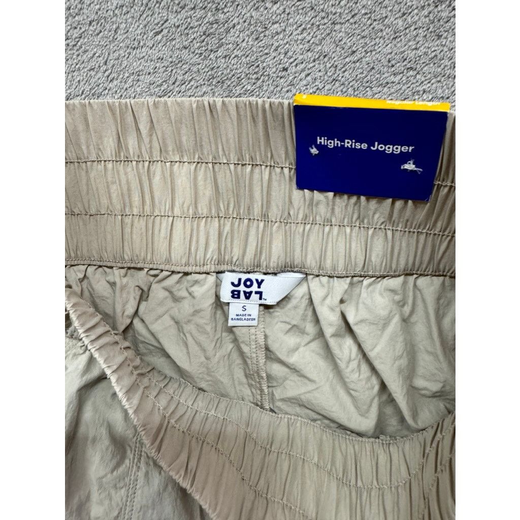 Joya JoyLab Jogger Womens Small Beige Windbreaker High Rise Cargo Size 27" / US 4 / IT 40 - 6 Thumbnail