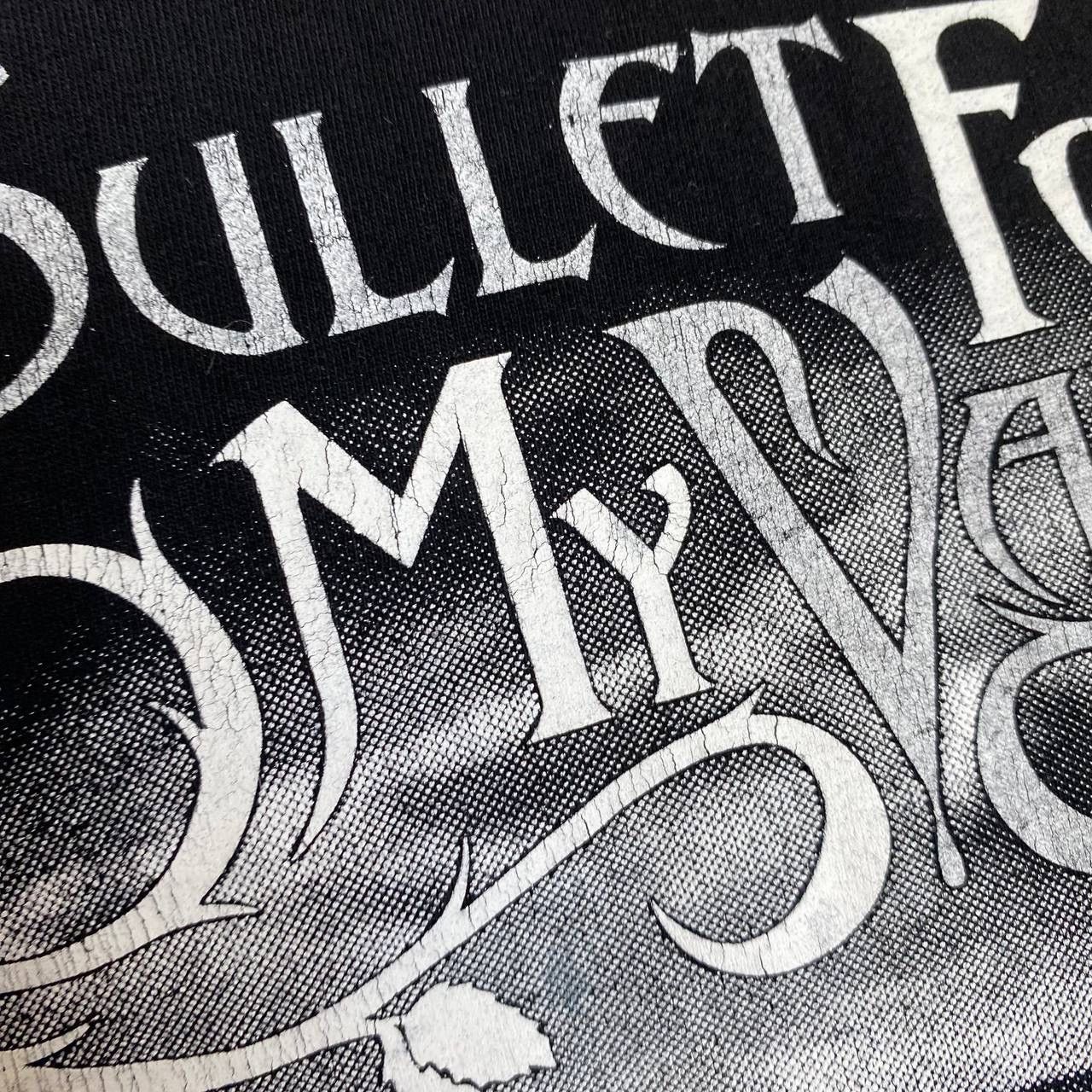 Band Tees × Vintage Vintage Bullet For My Valentine Overprinted y2k rock band te Size US S / EU 44-46 / 1 - 9 Thumbnail
