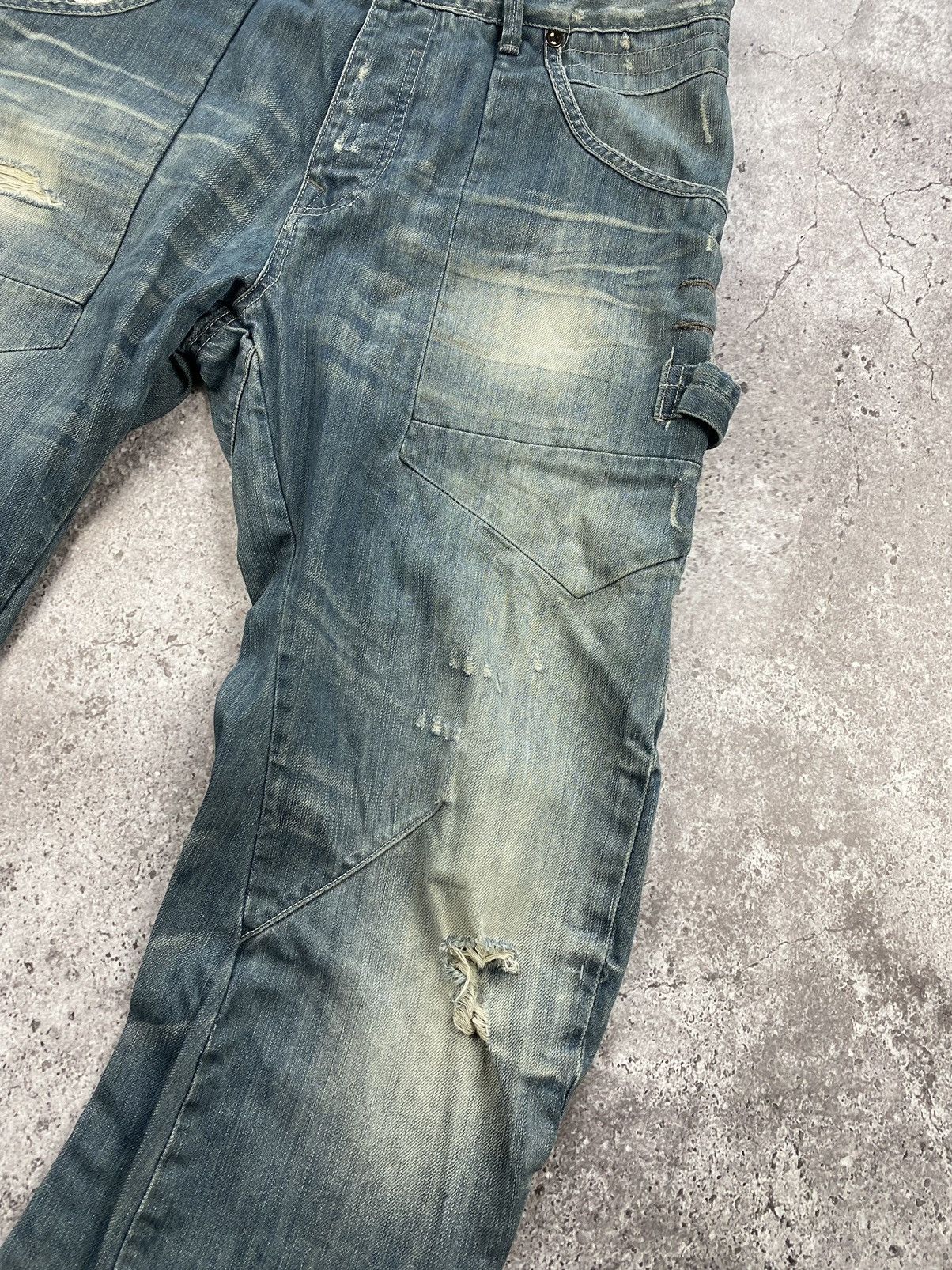 Japanese Brand × Vintage × Voi Jeans Vintage Y2K Japanese Voi Jeans Distressed Evisu rare denim Size US 34 / EU 50 - 2 Thumbnail