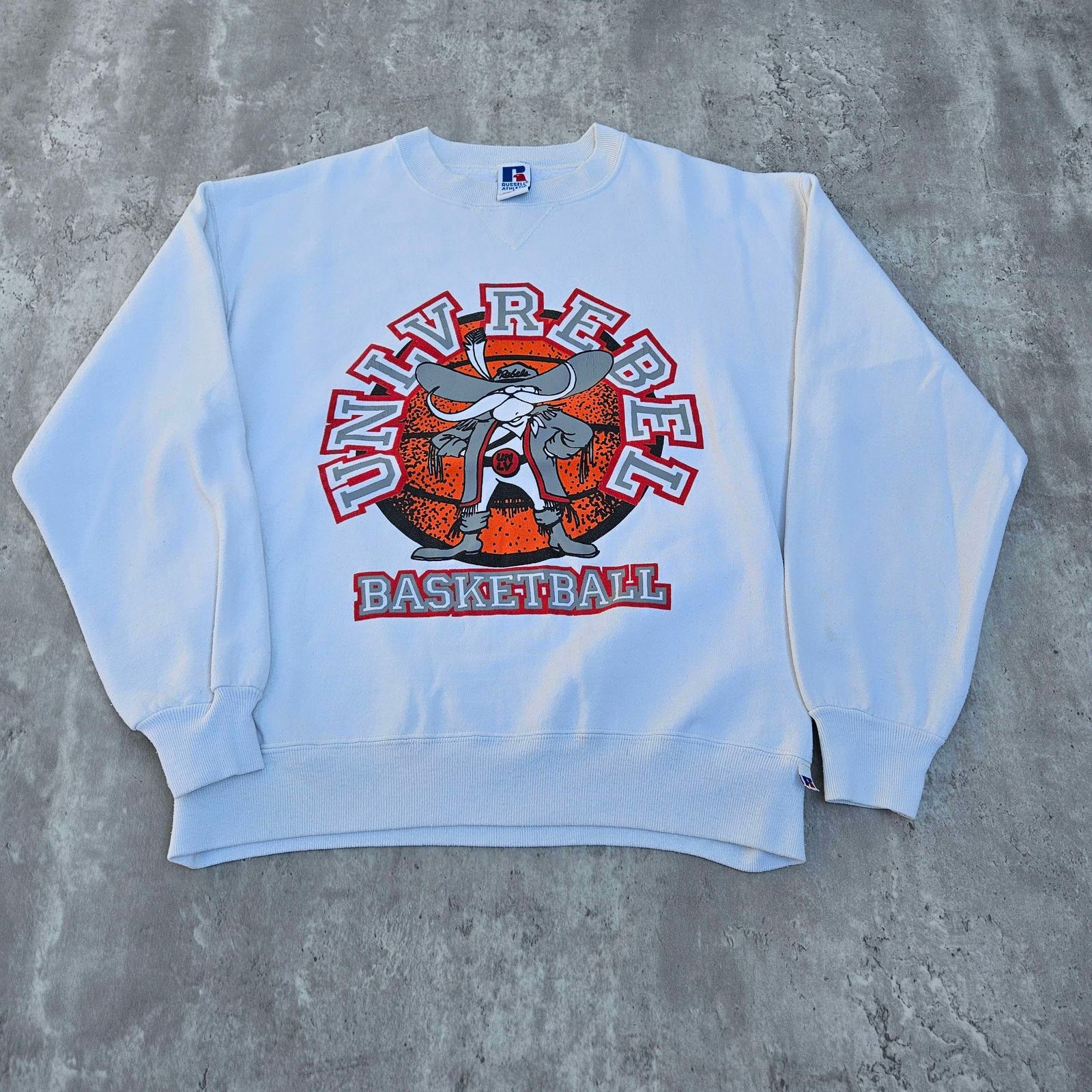Russell Athletic Vintage UNLV Basket Ball Pull over Sweatshirt Size Large Size US L / EU 52-54 / 3 - 1 Thumbnail