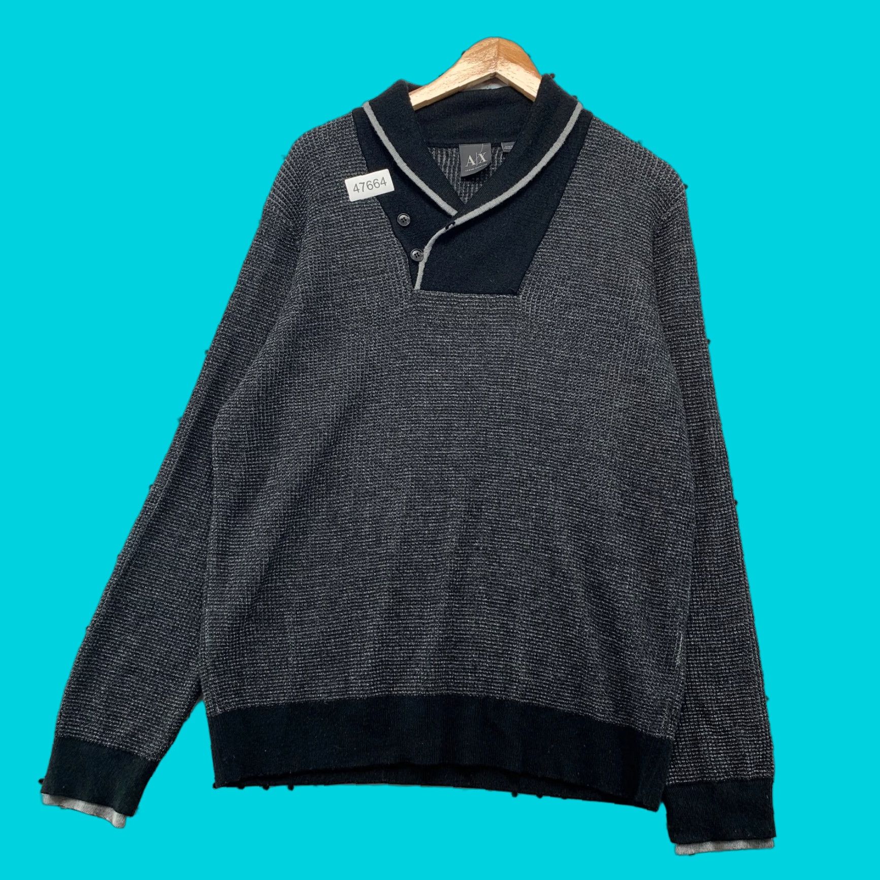 Armani Exchange Armani Exchange D-Holiday 2013 Half Zip Knit