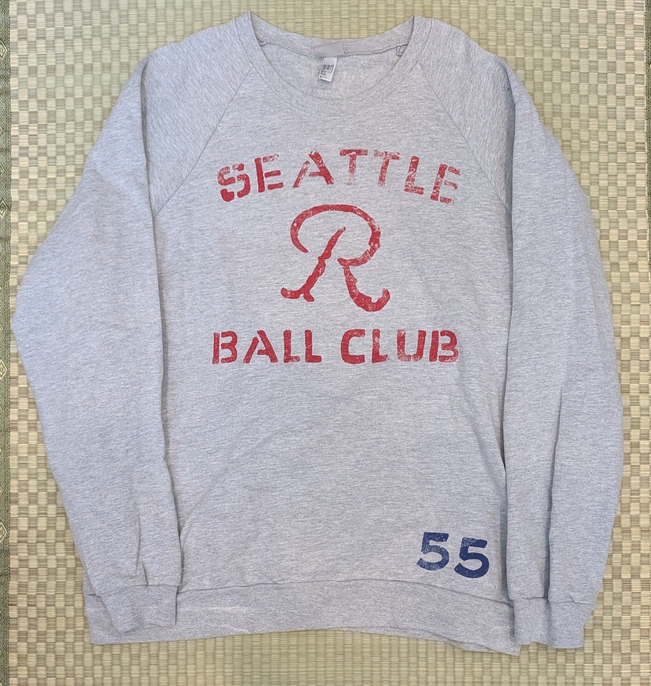 Ebbets Field Flannels RARE Ebbets Field Flannels Seattle R Ball Club Sweatshirt Size US XL / EU 56 / 4 - 1 Thumbnail