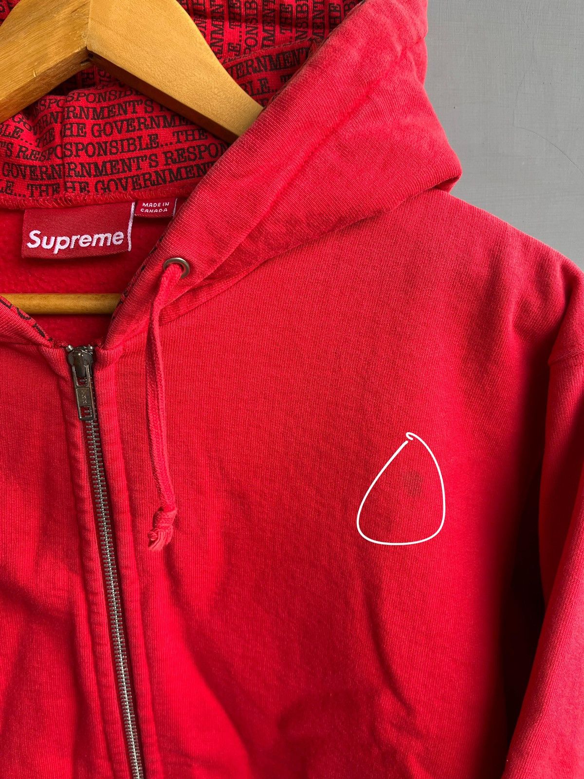Public Enemy × Supreme Supreme 2006 Public Enemy Zip Up Hoodie