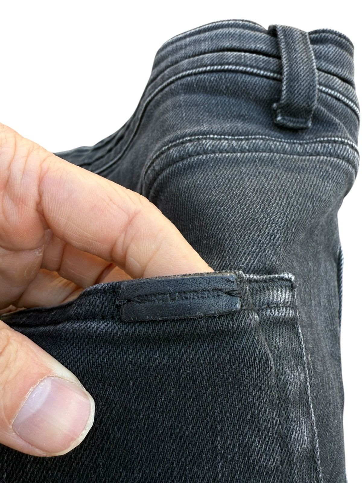 Saint Laurent Paris Saint laurent d02 black denim Size US 38 / EU 54 - 3 Thumbnail