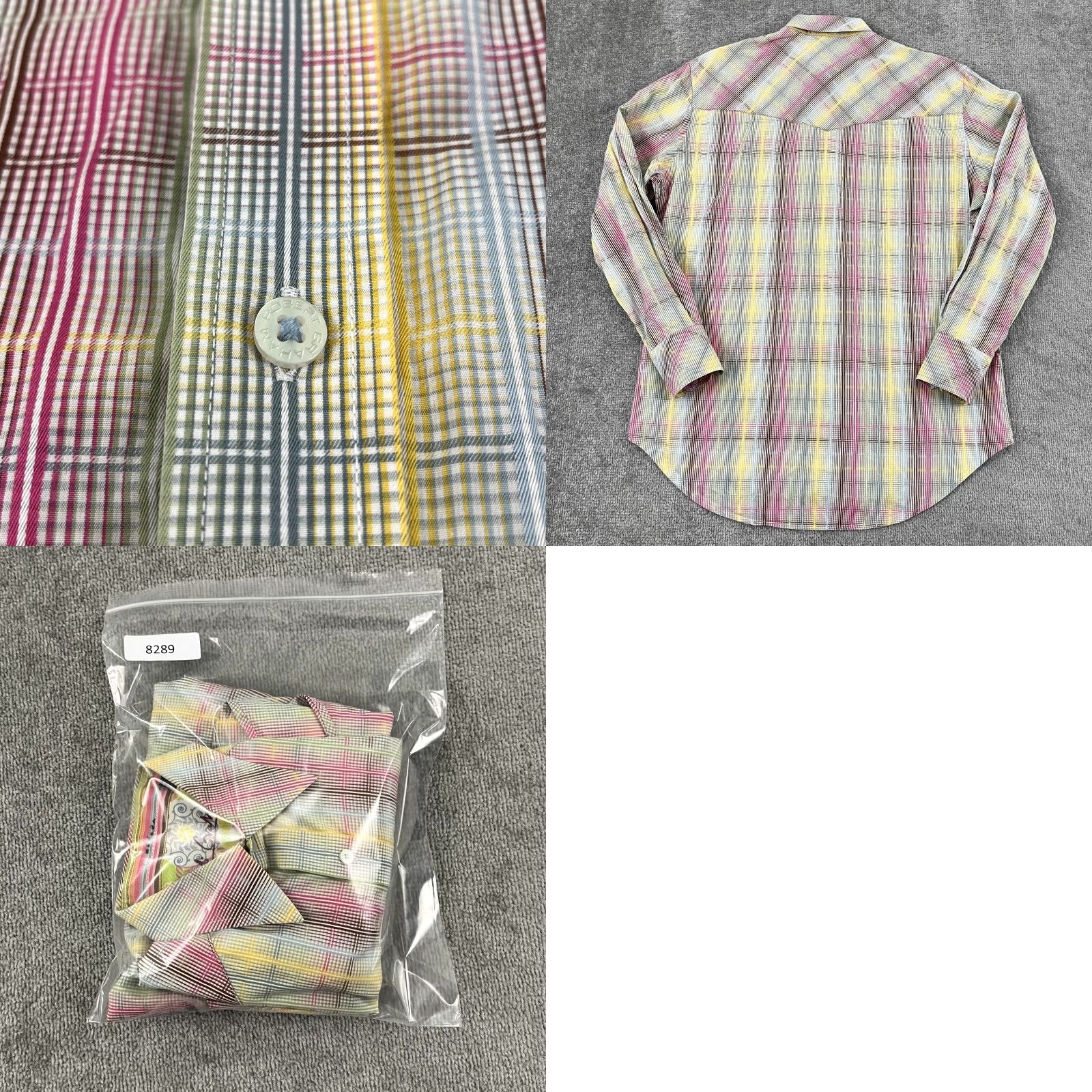 Robert Graham VINTAGE Robert Graham Shirt Men Medium Striped Abstract Disco Flip Cuff Button-Up Casual Formal Preppy Size US M / EU 48-50 / 2 - 8 Thumbnail