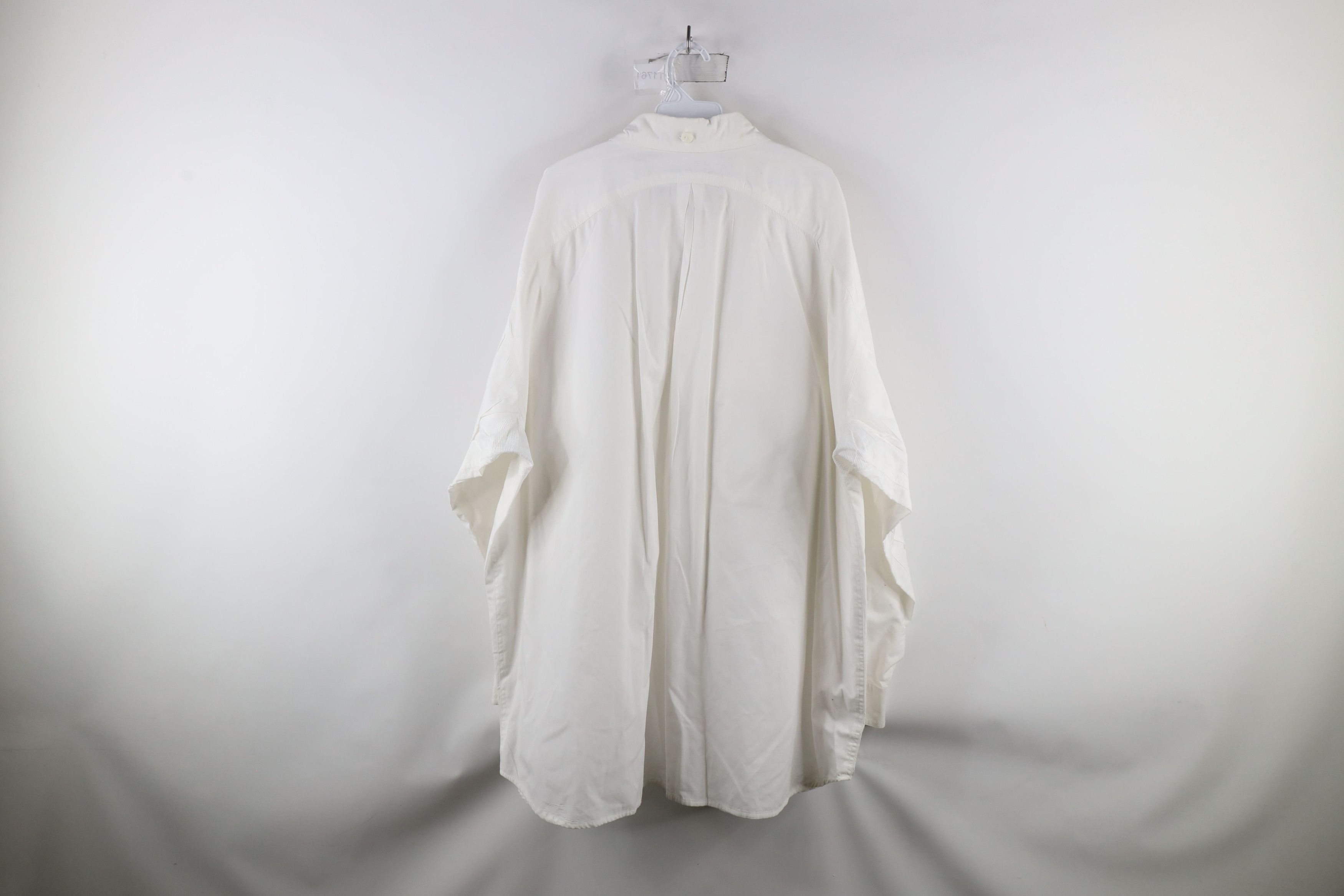 Orvis × Vintage Vintage 90s Orvis Safari Bush Collared Button Shirt White Size US XXL / EU 58 / 5 - 13 Thumbnail