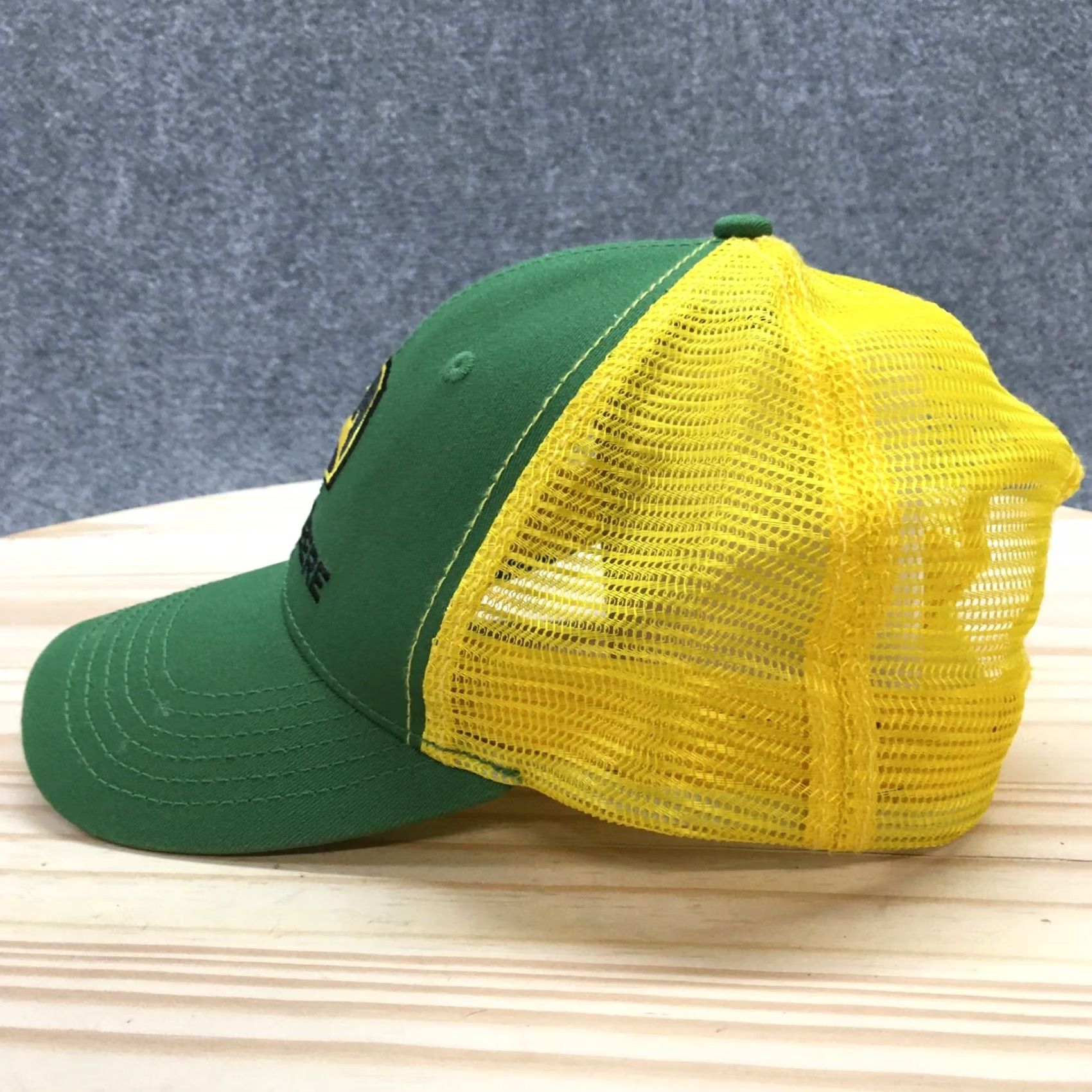 John Deere John Deere Trucker Hat Mens Green OS Adjustable Embroidered Logo Curved Brim Size ONE SIZE - 6 Thumbnail