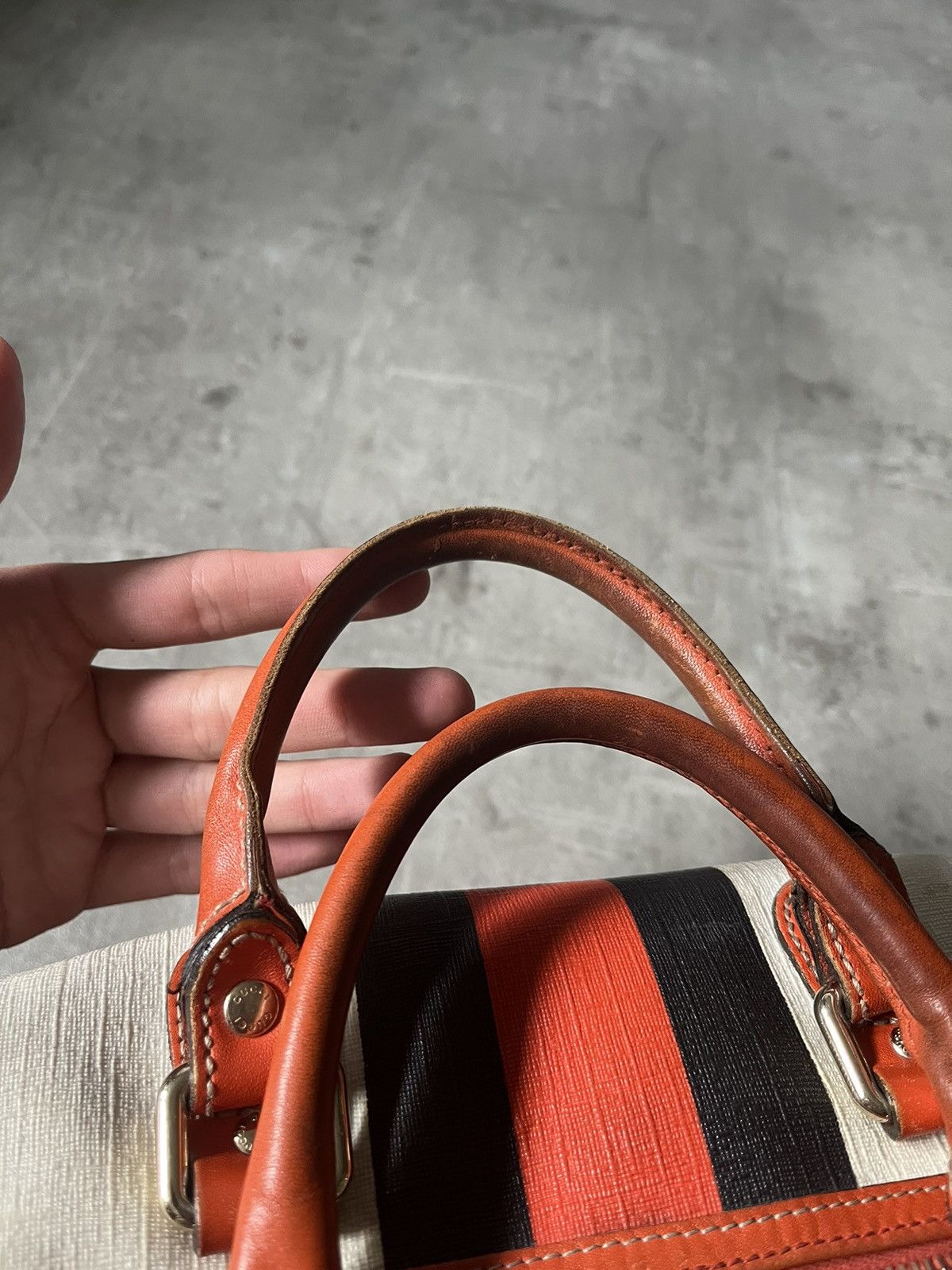 Gucci Gucci Boston canvas white bowling bag limited edition Size ONE SIZE - 19 Thumbnail