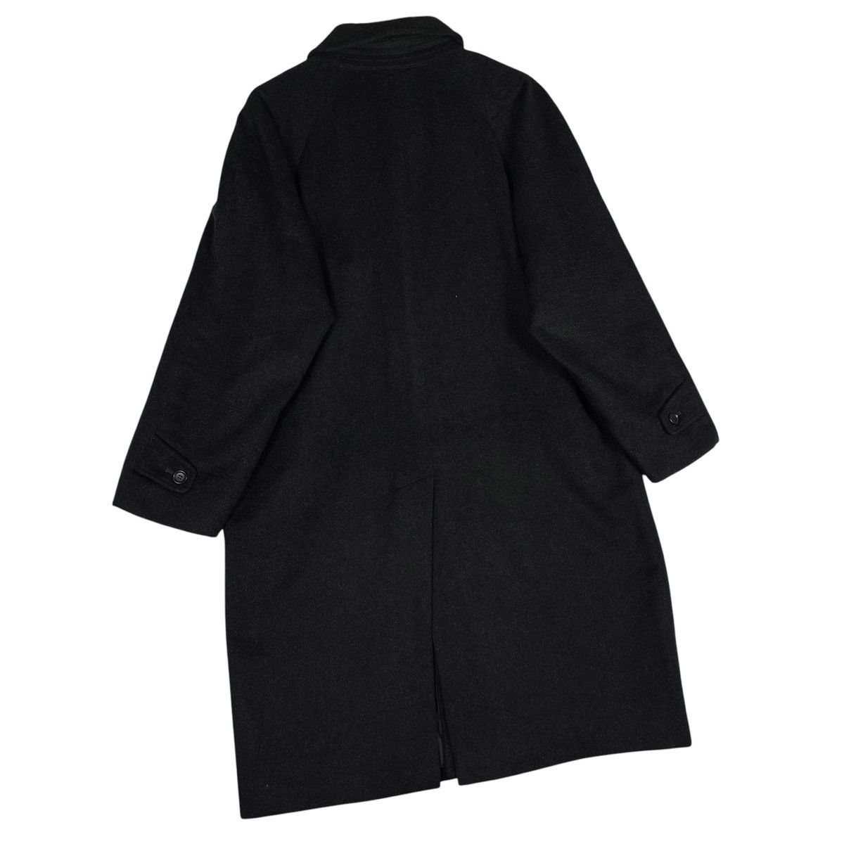 Japanese Brand Vintage L.E. Limited Edition 100% Cashmere Overcoat Black Size US L / EU 52-54 / 3 - 8 Thumbnail