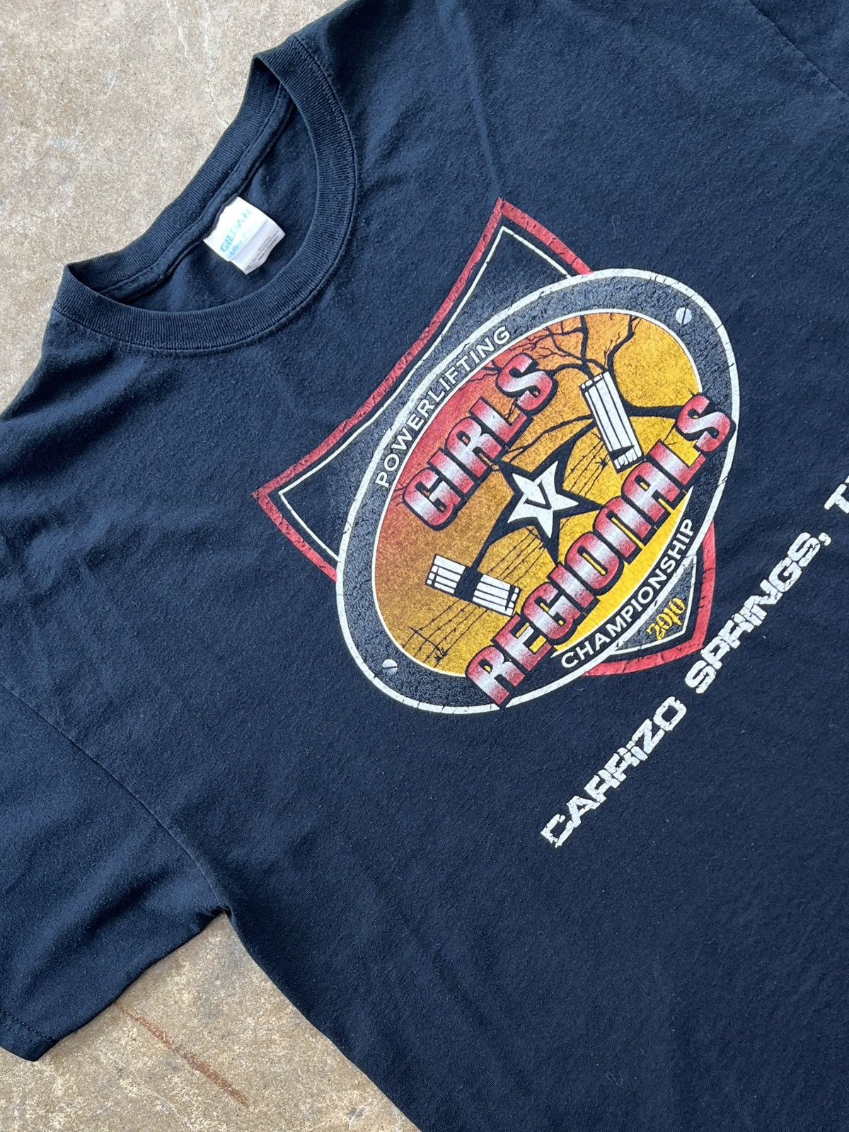 Vintage Vintage Mid 2000s Powerlifting Regionals Tee XL Size US XL / EU 56 / 4 - 1 Thumbnail