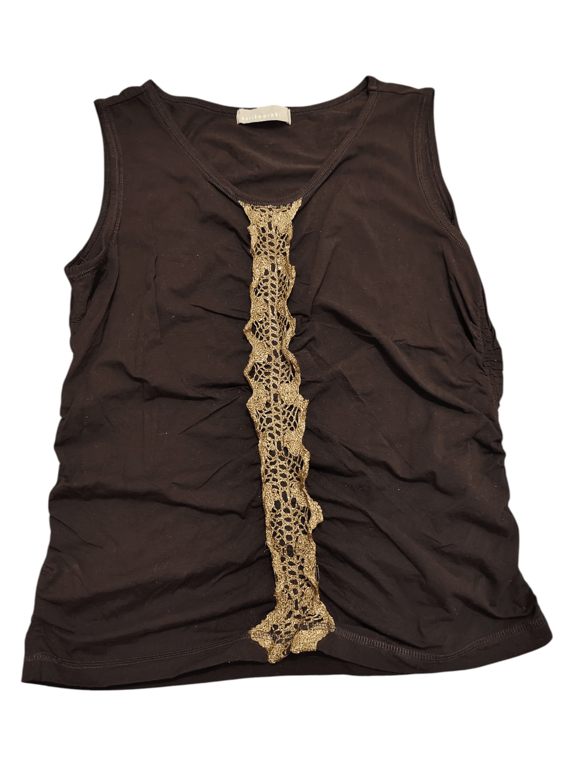 Le Grande Bleu (L.G.B.) Noriko araki sleeveless tank top LGB style Size XS / US 0-2 / IT 36-38 - 1 Thumbnail
