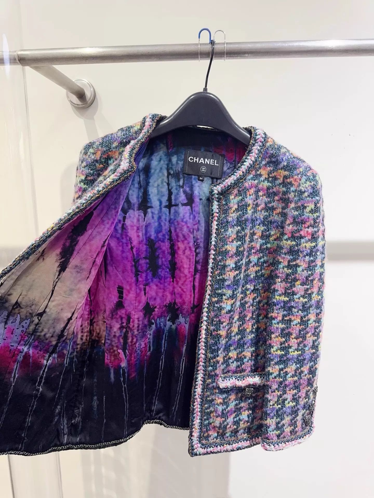 Chanel Chanel 20A Iridescent Jacket Size 34 Women's Size XS / US 0-2 / IT 36-38 - 5 Thumbnail