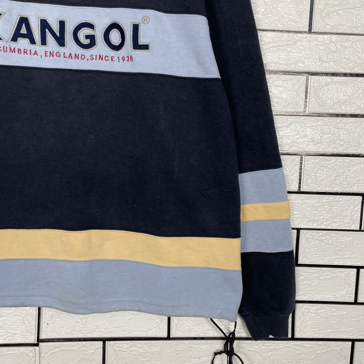 Kangol Kangol Color Block Sweatshirt Size US L / EU 52-54 / 3 - 4 Thumbnail