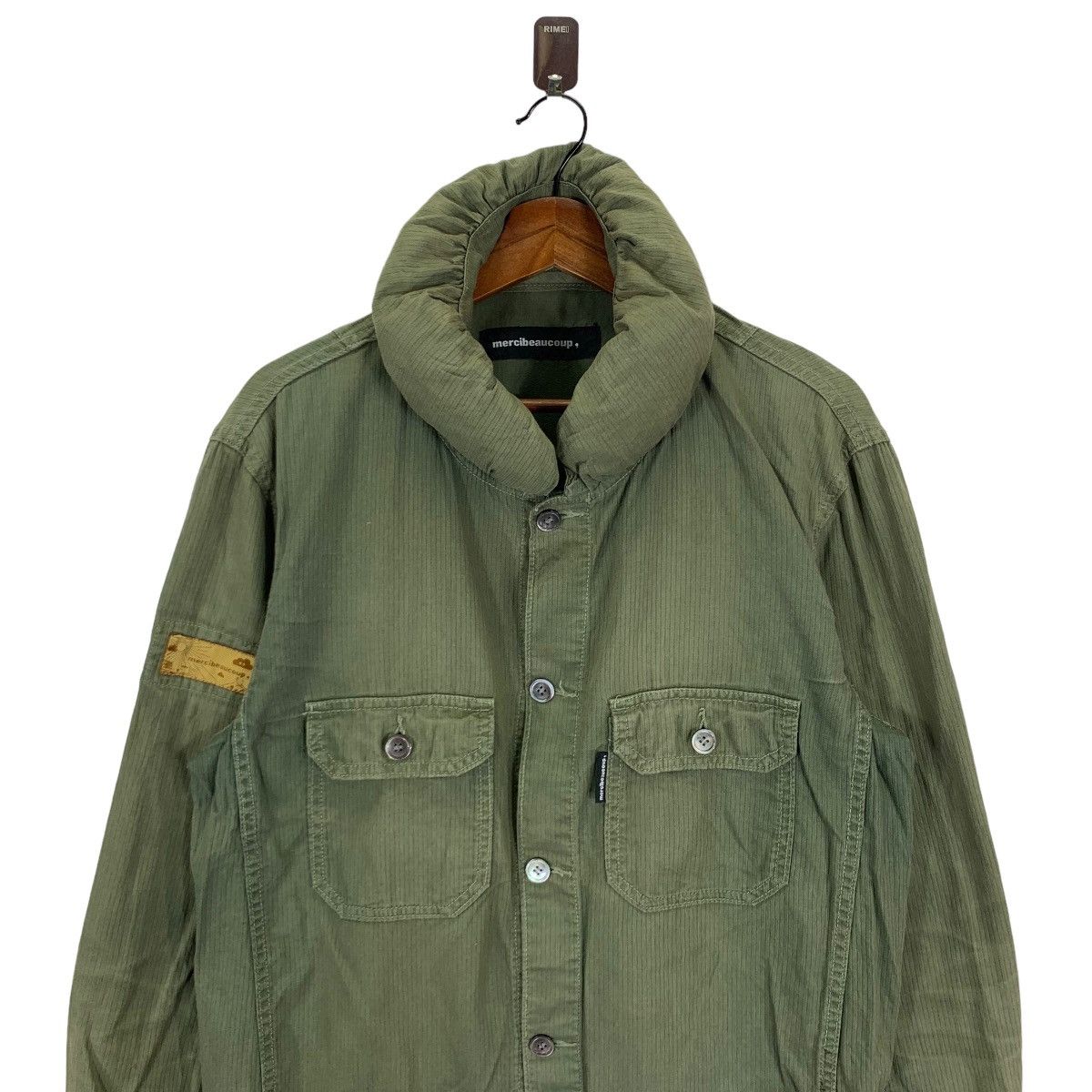 mercibeaucoup ISSEY MIYAKE MERCIBEAUCOUP OLIVE GREEN JACKET Size M / US 6-8 / IT 42-44 - 3 Thumbnail