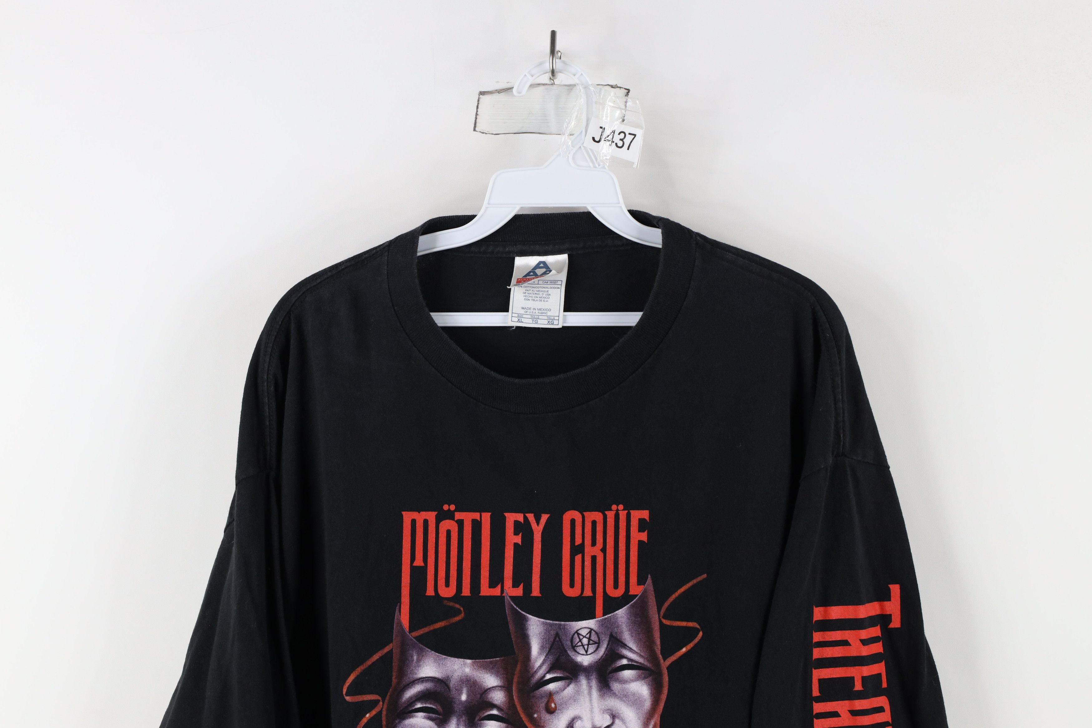 Vintage Vintage Y2K 2004 Tour Motley Crue Band Long Sleeve T-Shirt Size US XL / EU 56 / 4 - 2 Thumbnail