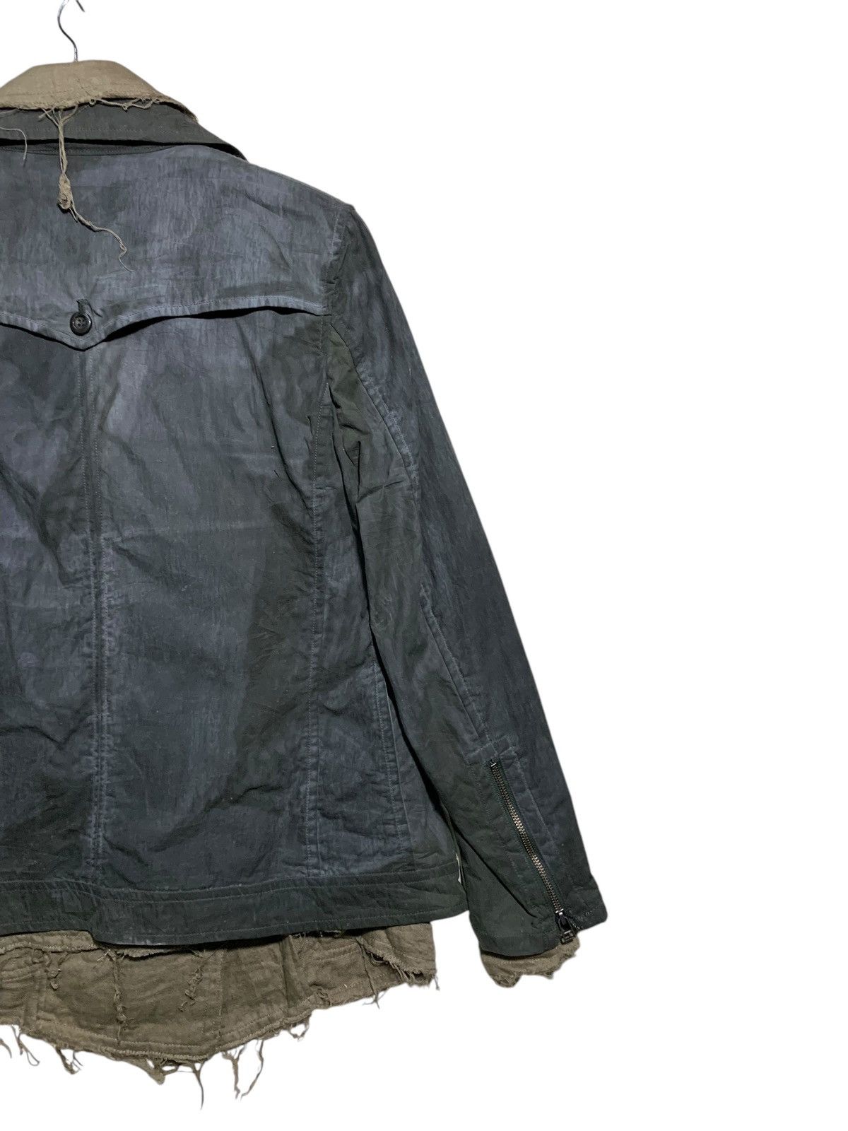 Le Grande Bleu (L.G.B.) 🔥MANIAC WORKS DOUBLE LAYER JACKETS WAXED Size US L / EU 52-54 / 3 - 7 Thumbnail