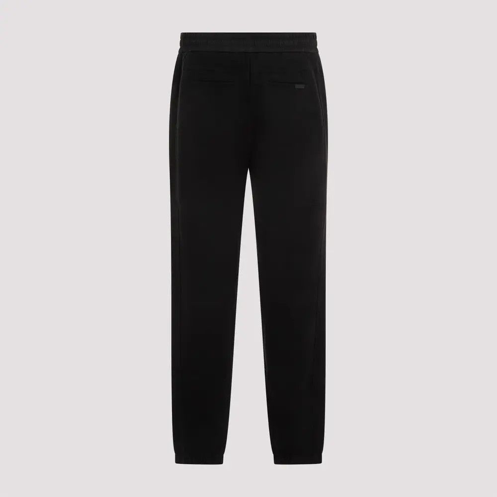 Saint Laurent Paris oc11z0126 778059 Sweatpants & Joggers in Fleece in Black Size US 38 / EU 54 - 2 Thumbnail