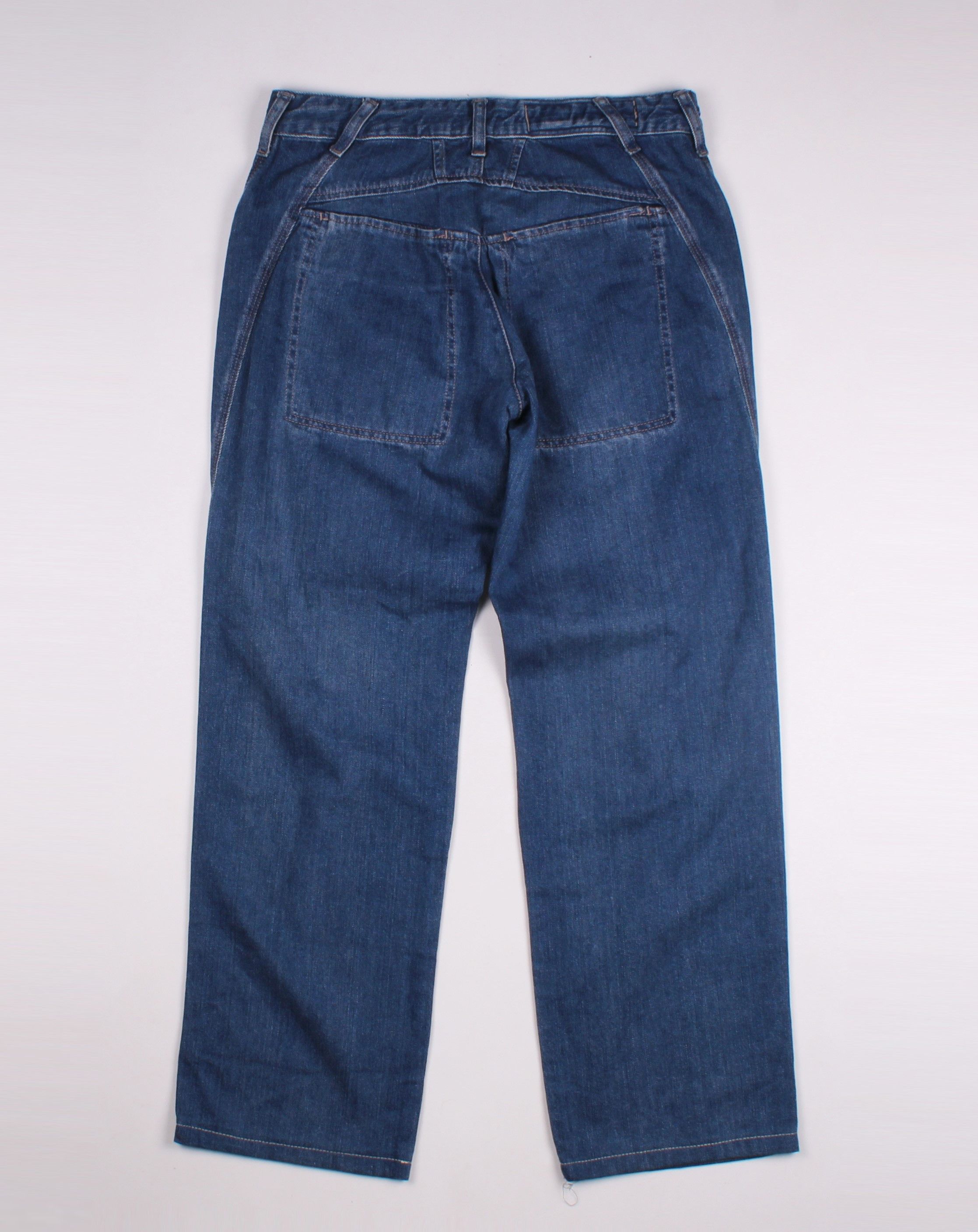 Marithe + Francois Girbaud × Vintage Vintage Marithe Francois Girbaud 90's Blue Baggy Jeans Size 30" / US 8 / IT 44 - 8 Thumbnail