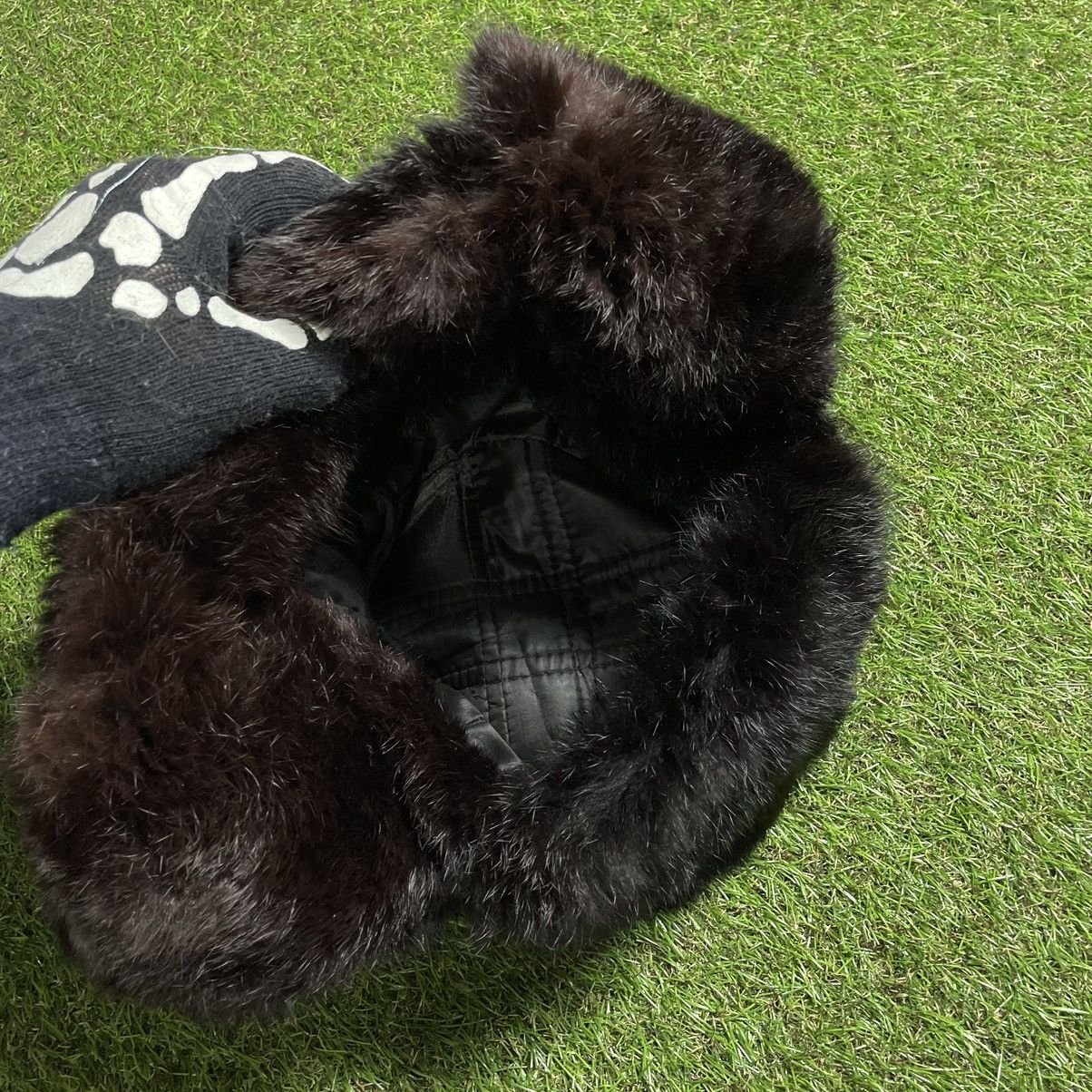 If Six Was Nine Vintage Y2K Furry Alt Fuzzy Beanie Ushanka Mohair Uzi Vert Size ONE SIZE - 5 Thumbnail