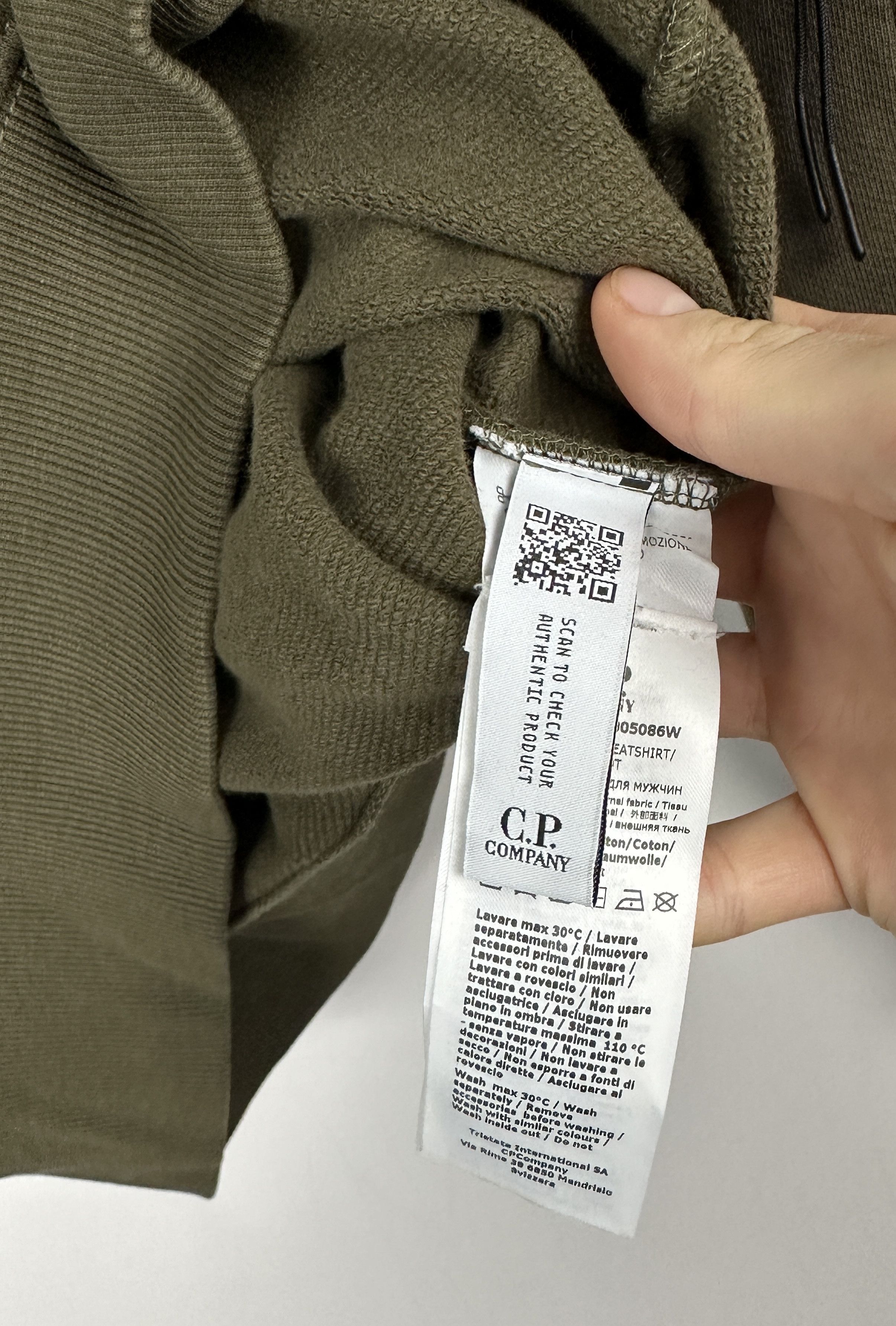 C.P. Company C.P Company men sweatshirt khaki basic Size US S / EU 44-46 / 1 - 8 Thumbnail