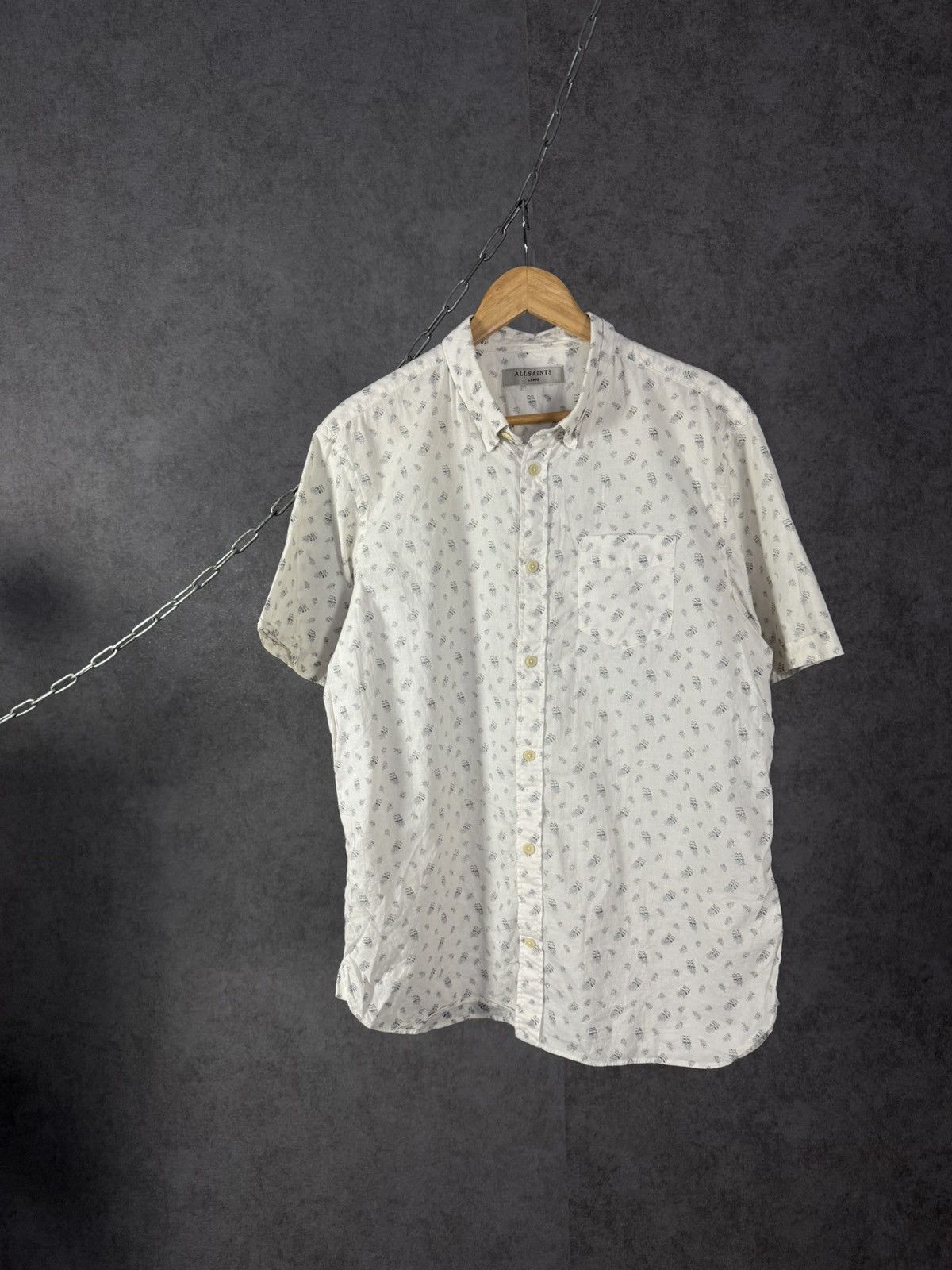Allsaints Allsaints art designer shirt Size US L / EU 52-54 / 3 - 1 Thumbnail