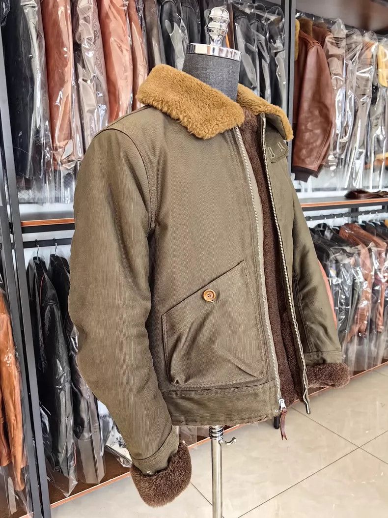 Freewheelers freewheelers S3 Classic Green jacket 2504-Nextarrow Size US XXS / EU 40 - 2 Thumbnail
