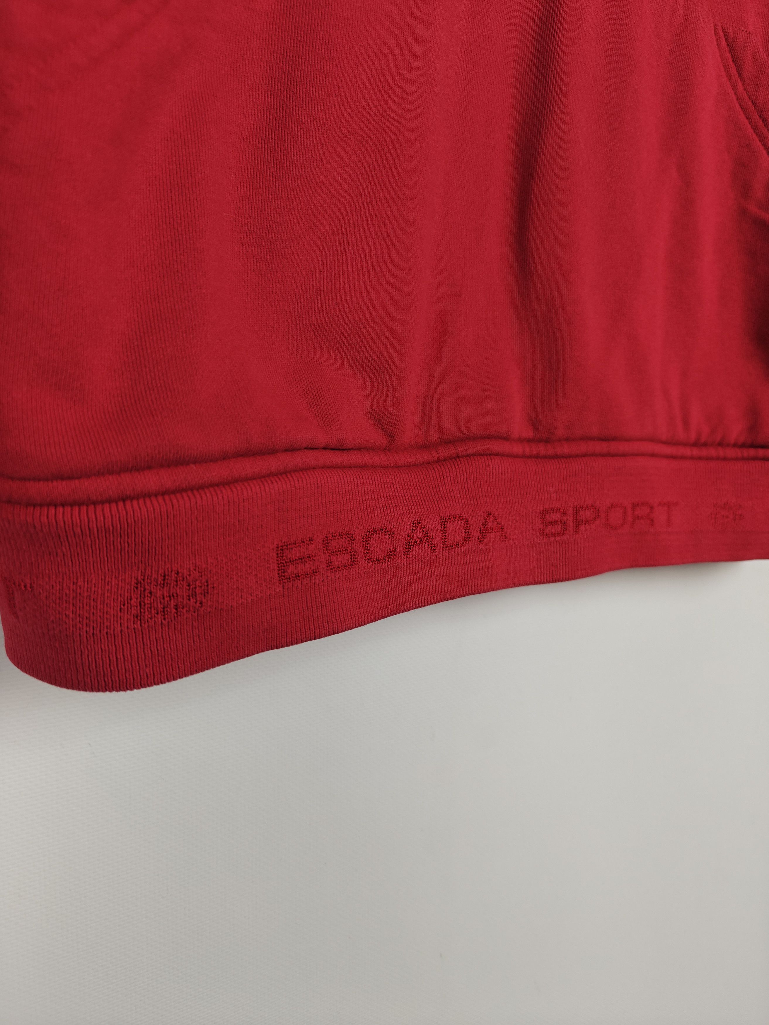 Escada Sport Escada Sport Sweatshirt VTG Red Pullover Size S Size S / US 4 / IT 40 - 4 Thumbnail