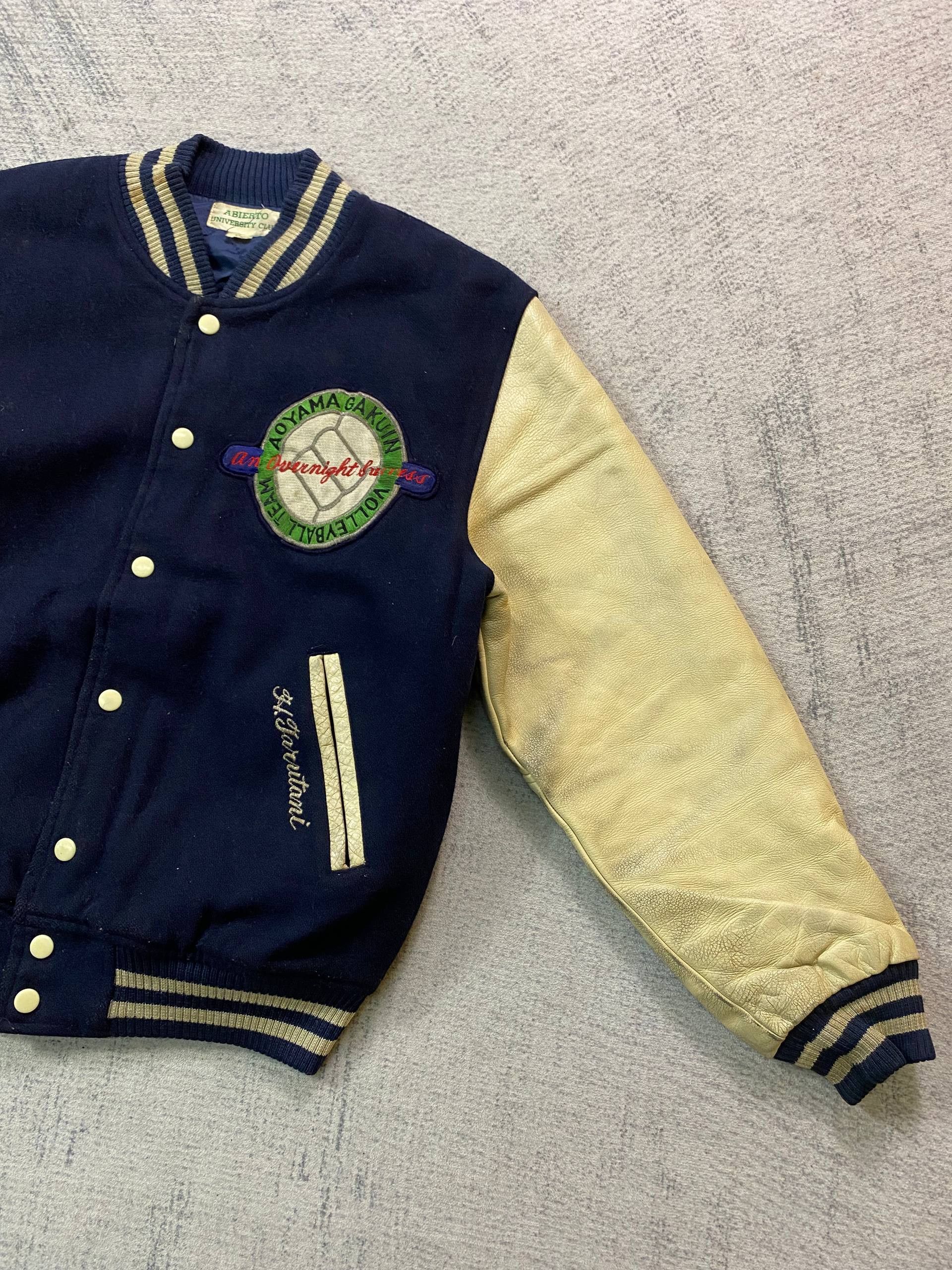 Vintage Vintage Aoyama Gakuin University Volleyball Varsity Jacket Size US M / EU 48-50 / 2 - 6 Thumbnail