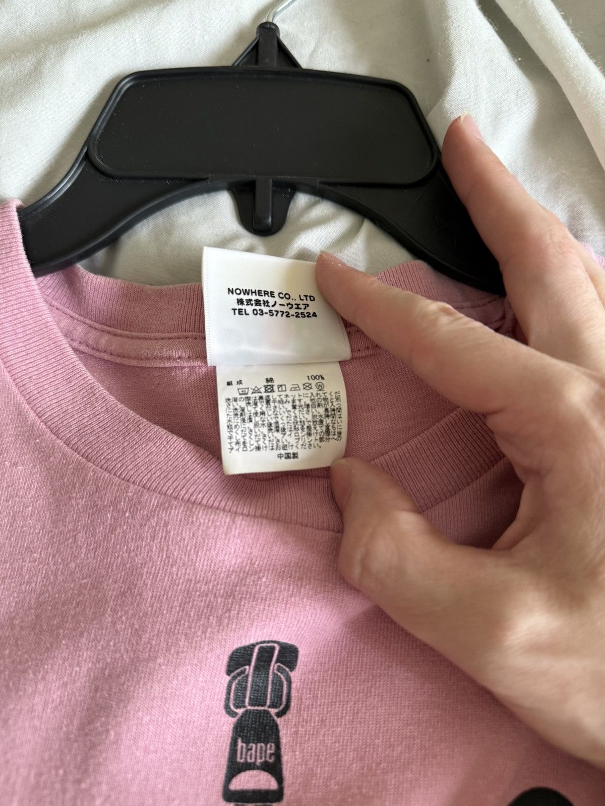 Bape Bapesta Pink Shark T shirt Size US M / EU 48-50 / 2 - 5 Thumbnail