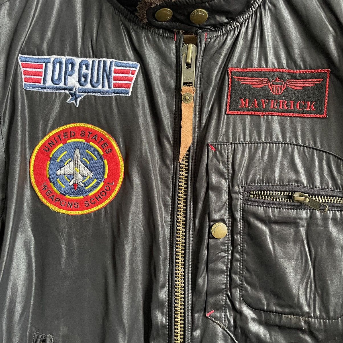 Other Topgun Maverick custom jacket Size US M / EU 48-50 / 2 - 2 Thumbnail