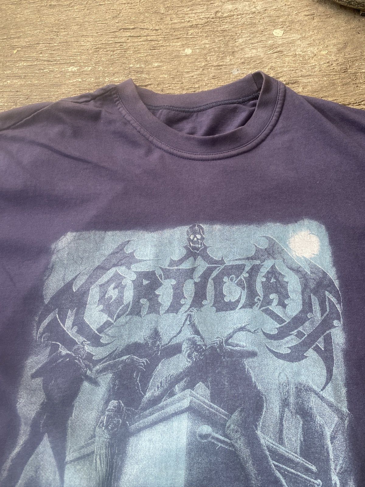 Band Tees Vintage Rare Mortician Zombie Apocalypse Metal Band Tee Size US L / EU 52-54 / 3 - 2 Thumbnail