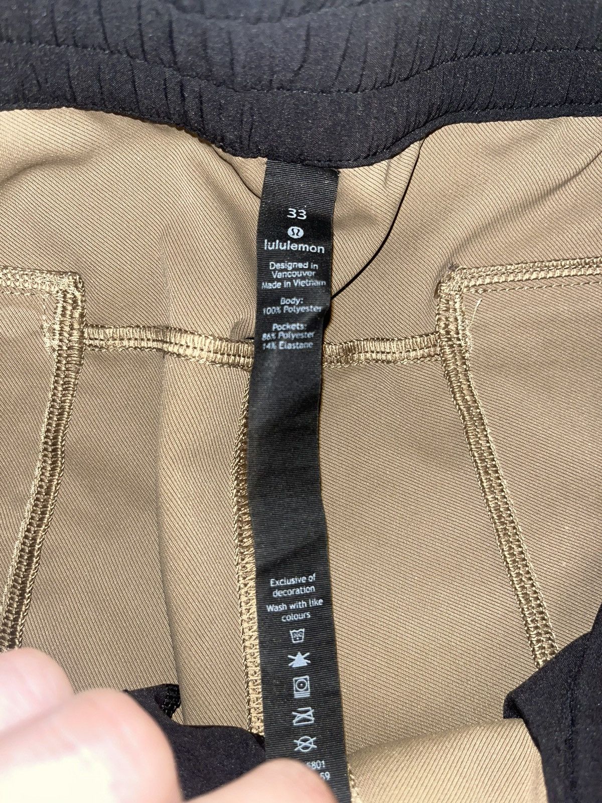 Lululemon Lululemon Mile View Pants Men’s Size 33 (tan/brown) Size US 33 - 6 Thumbnail