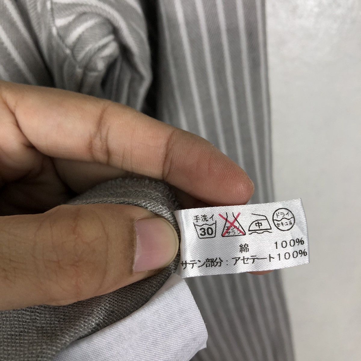 Yohji Yamamoto 🔥80’s Vintage Y’s For Living Long Jacket Striped Pin Japan Size US L / EU 52-54 / 3 - 16 Thumbnail