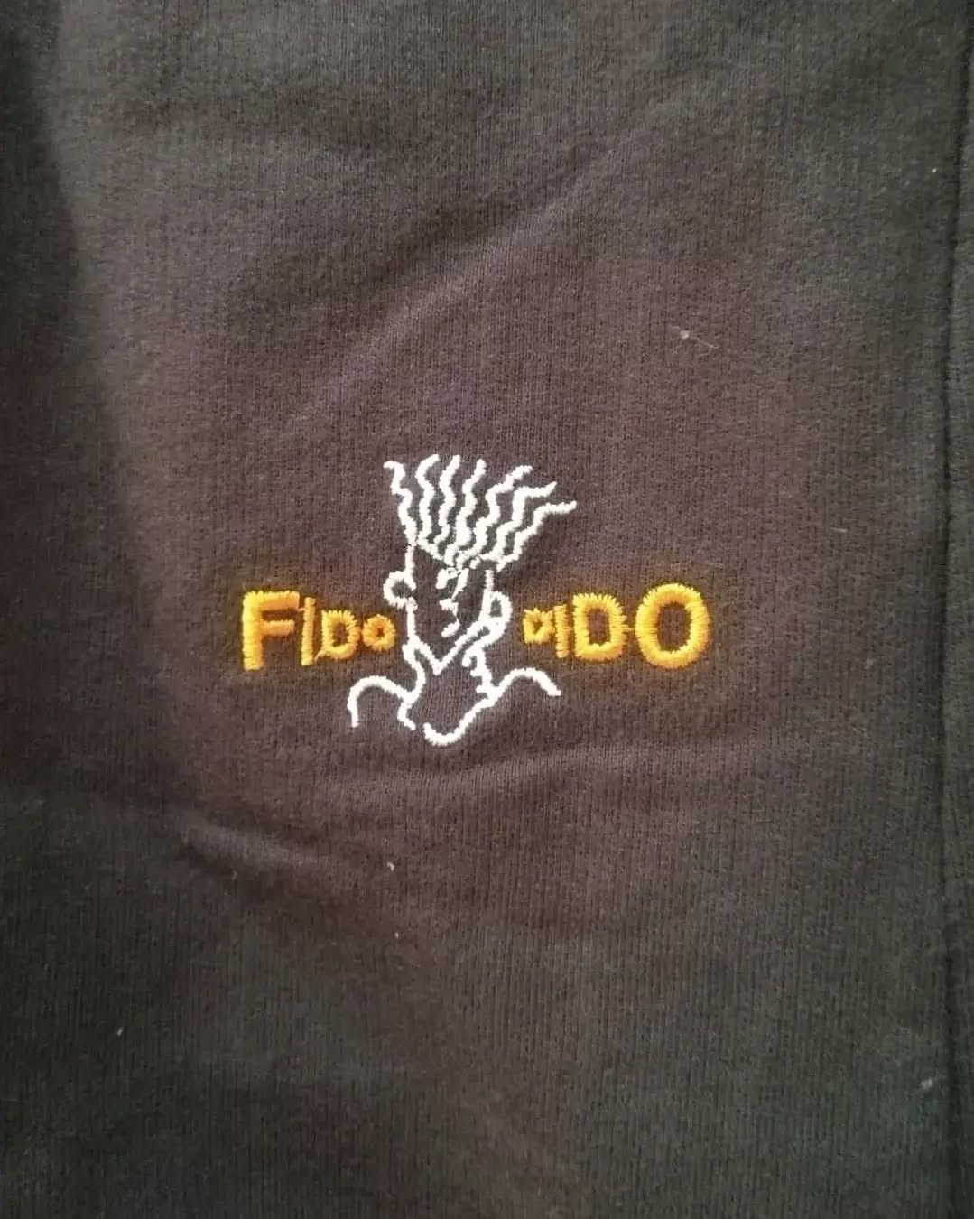 Vintage Vintage Fido Dido Faded Black Jogger Long Pants Size 28" / US 6 / IT 42 - 3 Thumbnail
