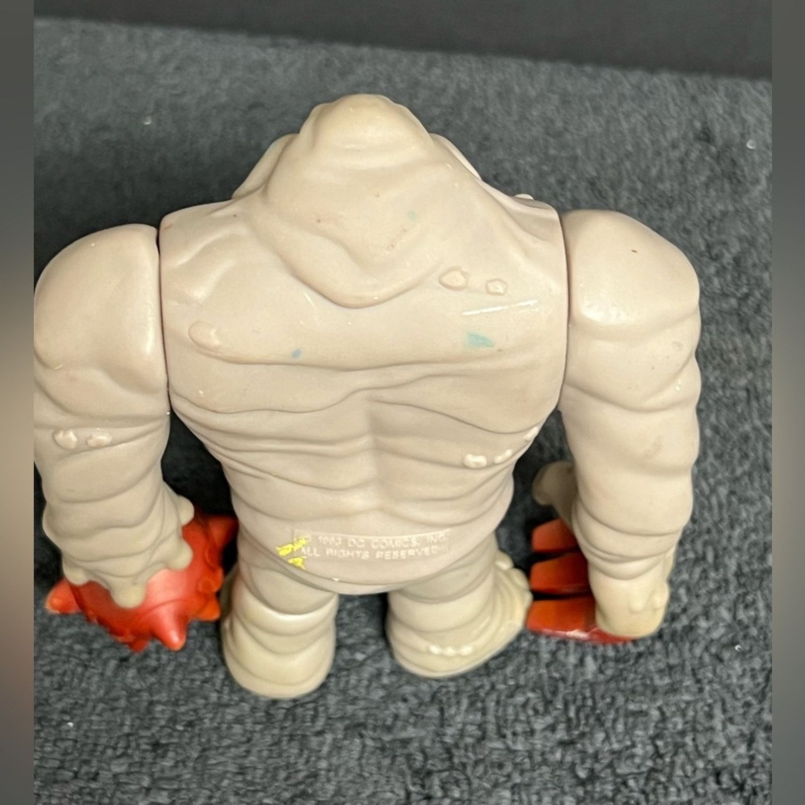 DC Comics Rare Dc Comics 1993 Batman ClayFace Action Figure Rubber Size ONE SIZE - 3 Thumbnail