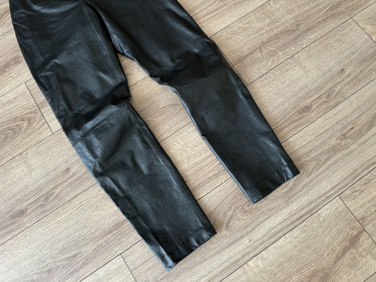 Harley Davidson Harley Davidson Vintage Leather Pants Size 28" / US 6 / IT 42 - 3 Thumbnail