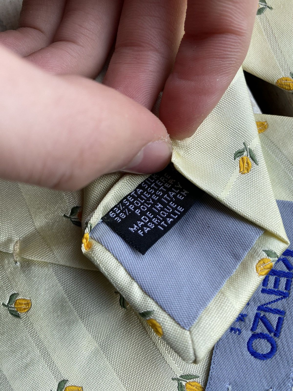 Designer × Kenzo × Vintage Vintage KENZO tie Size ONE SIZE - 7 Thumbnail