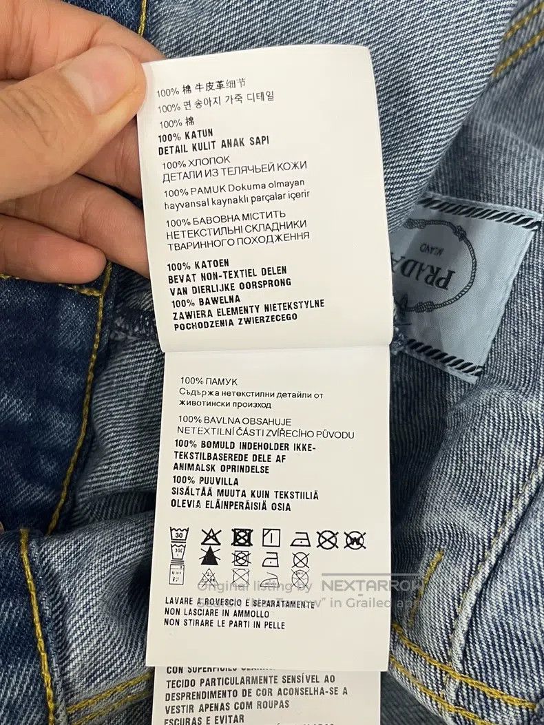 Prada Prada New denim jacket Size L / US 10 / IT 46 - 7 Thumbnail