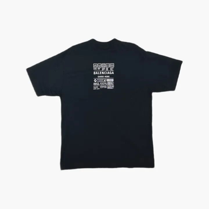 Balenciaga Balenciaga SS23 Logo Graphic Tee for Women 0079-2507 Size XS / US 0-2 / IT 36-38 - 3 Thumbnail