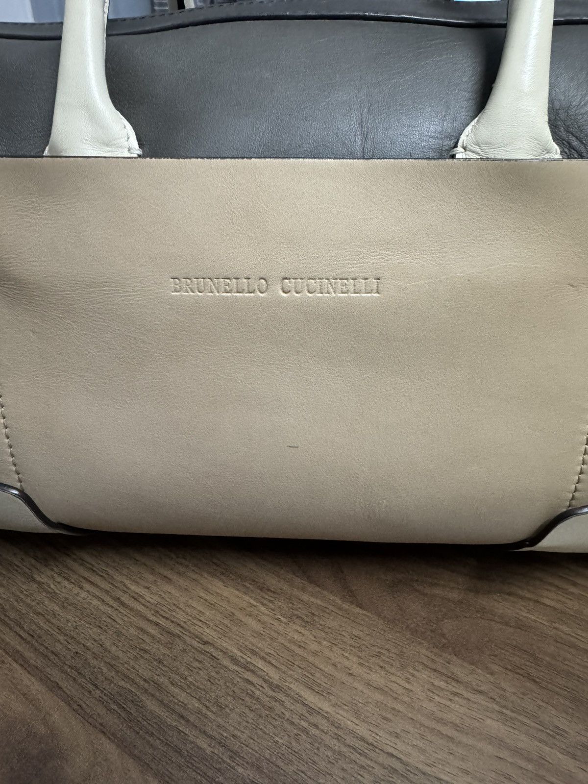 Brunello Cucinelli BRUNELLO CUCINELLI FULL LEATHER BOWLER BAG Size ONE SIZE - 8 Thumbnail