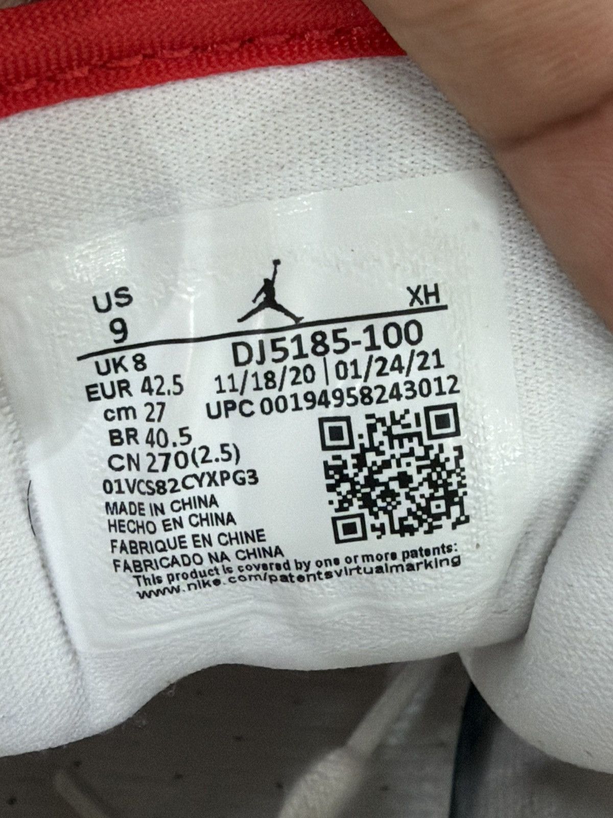 Jordan Brand Jordan 1 Low Spades Size 9 (2021) Size US 9 / EU 42 - 10 Thumbnail