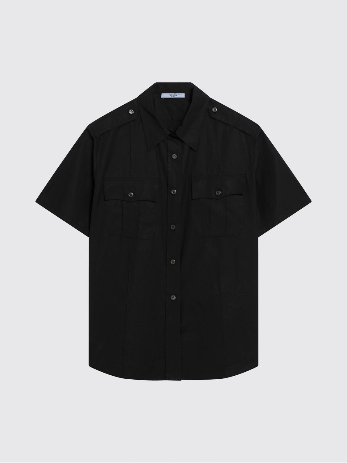 Prada Prada Shirt Woman Black Size S / US 4 / IT 40 - 1 Preview