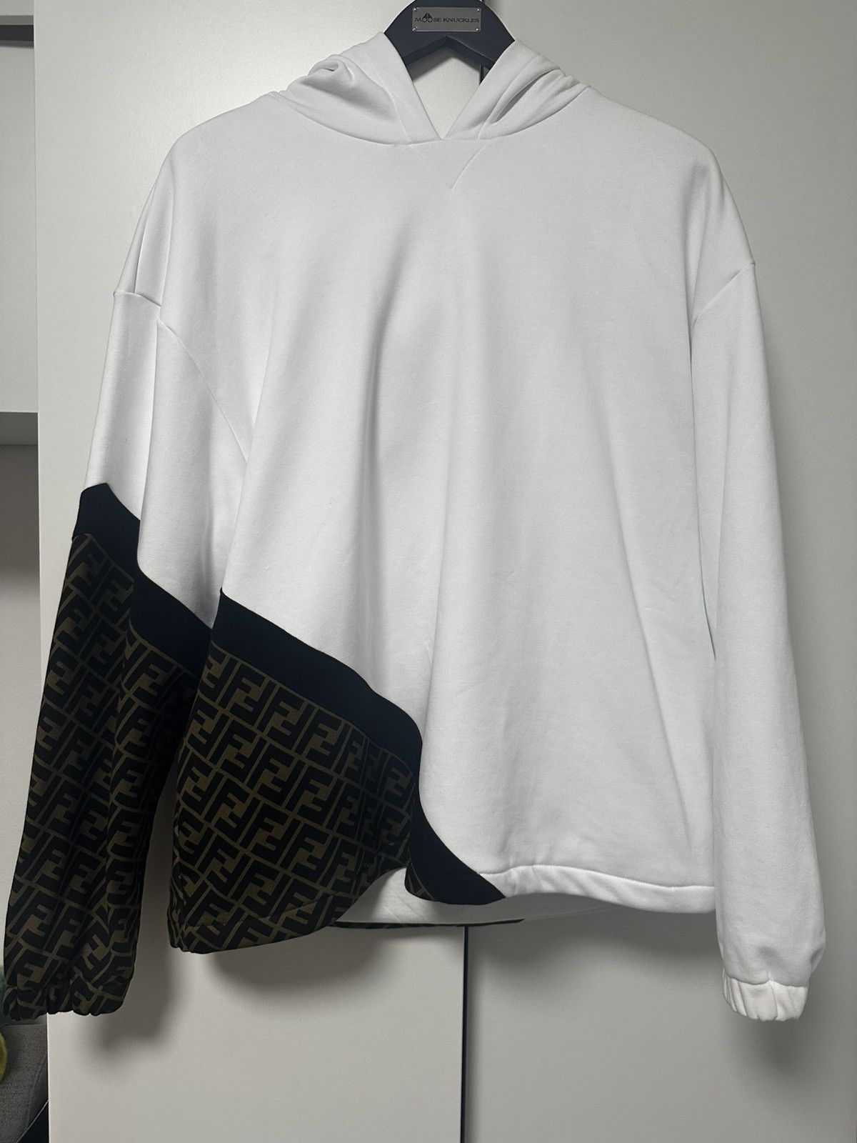 Fendi Fendi White FF Hoodie Size US L / EU 52-54 / 3 - 1 Thumbnail