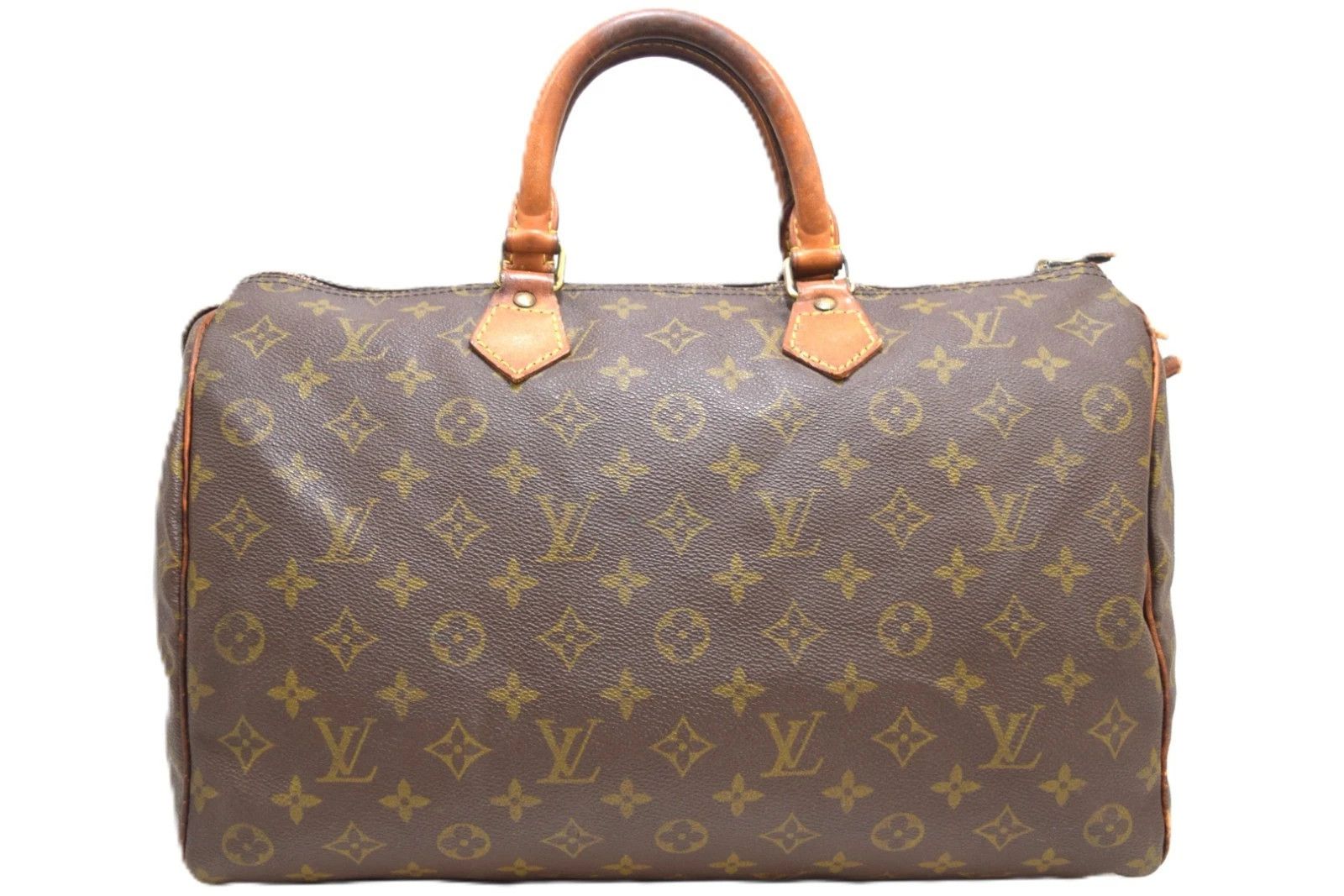 Louis Vuitton Louis Vuitton Speedy 35 Monogram Canvas Handbag M41524 Size ONE SIZE - 1 Thumbnail