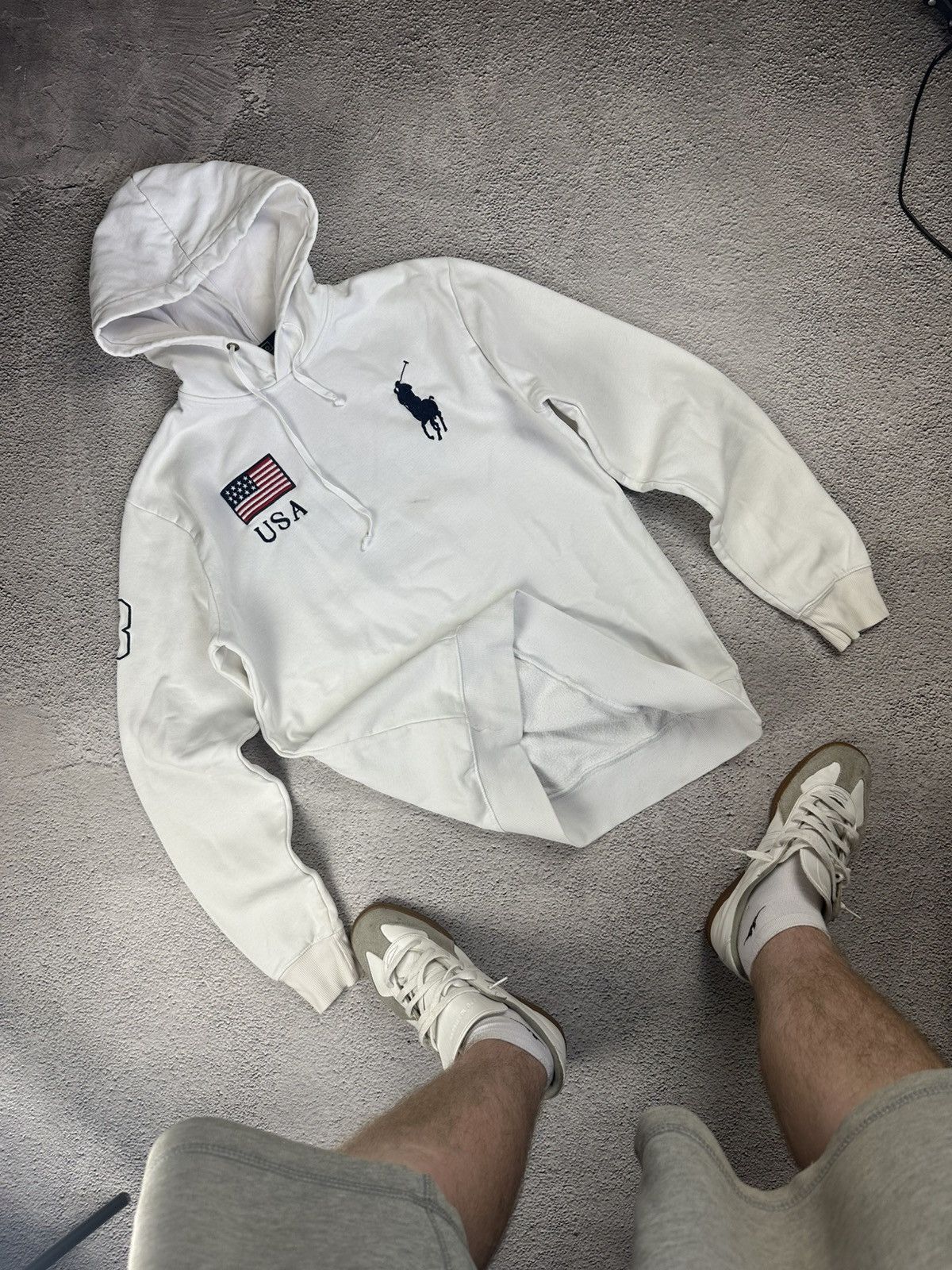 Polo Ralph Lauren Vintage Polo by Ralph Lauren United States USA #3 Flag Pony Size US L / EU 52-54 / 3 - 1 Thumbnail