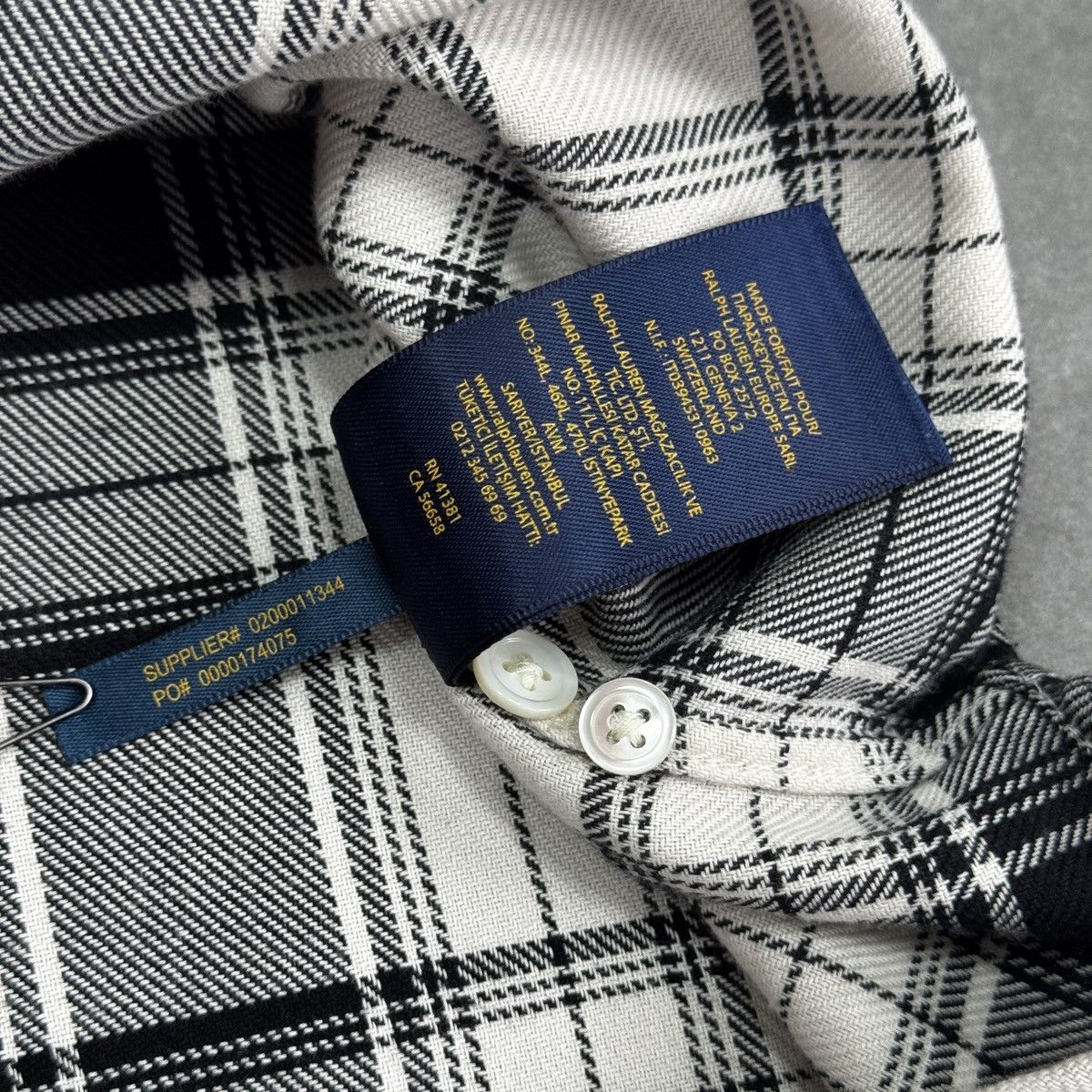 Polo Ralph Lauren Polo Ralph Lauren Plaid Long Sleeve Logo Women Flannel Shirt Size S / US 4 / IT 40 - 14 Thumbnail